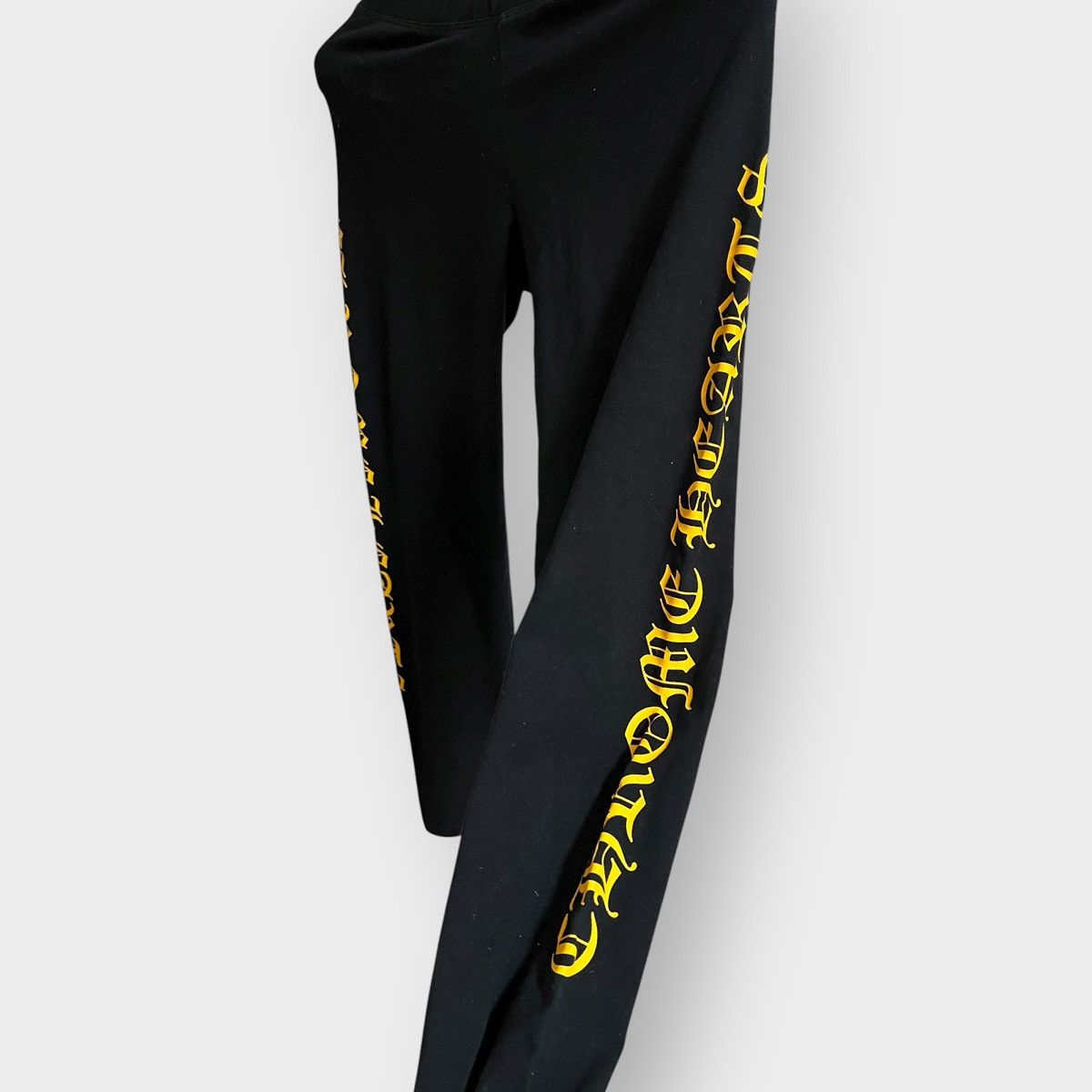Chrome Hearts STEAL! Chrome Hearts Script Letter Sweatpants (L) Size US 32 / EU 48 - 3 Thumbnail