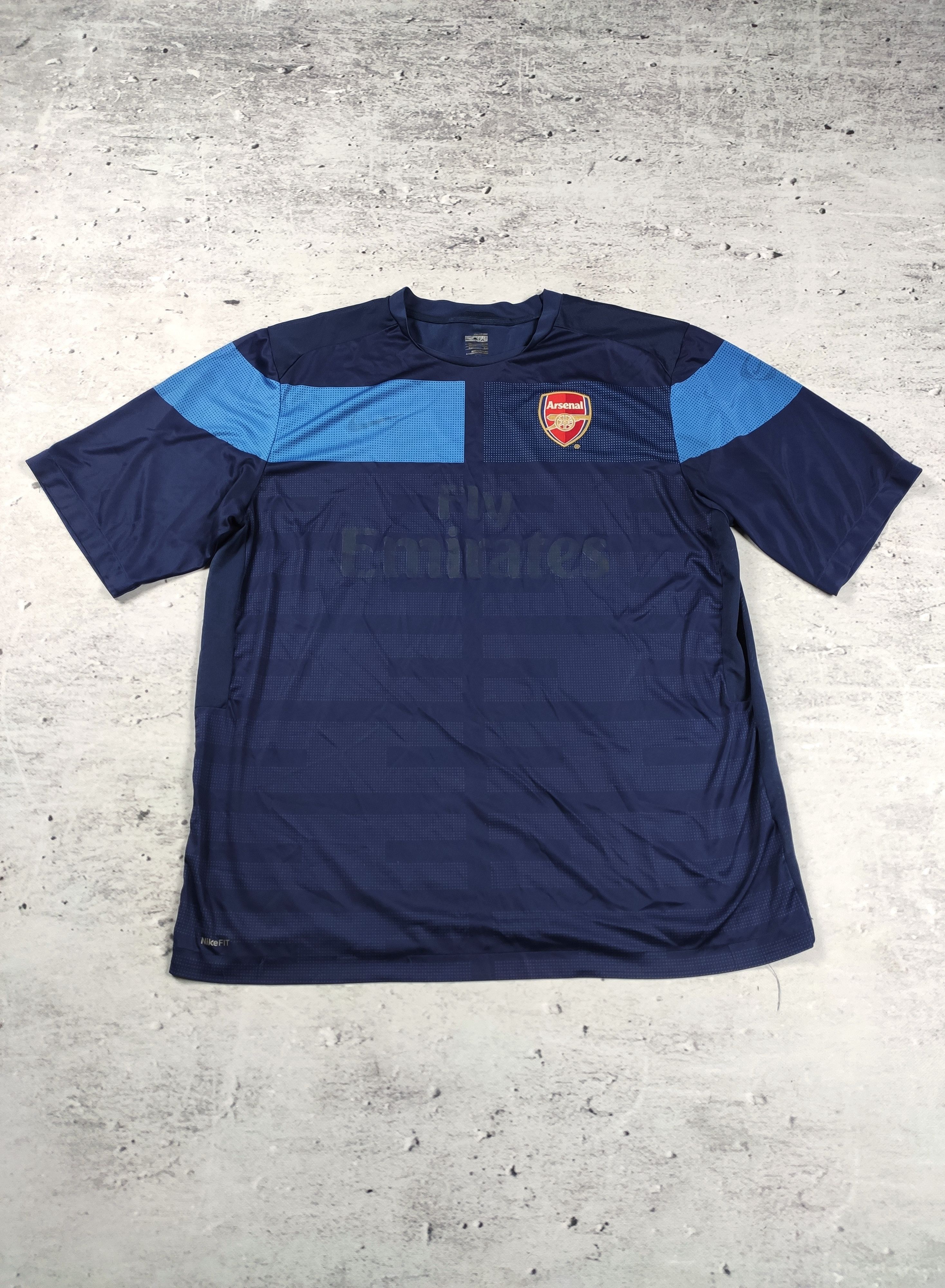 Nike Vintage Nike Arsenal football tee tricot jersey premier Size US XL / EU 56 / 4 - 1 Thumbnail