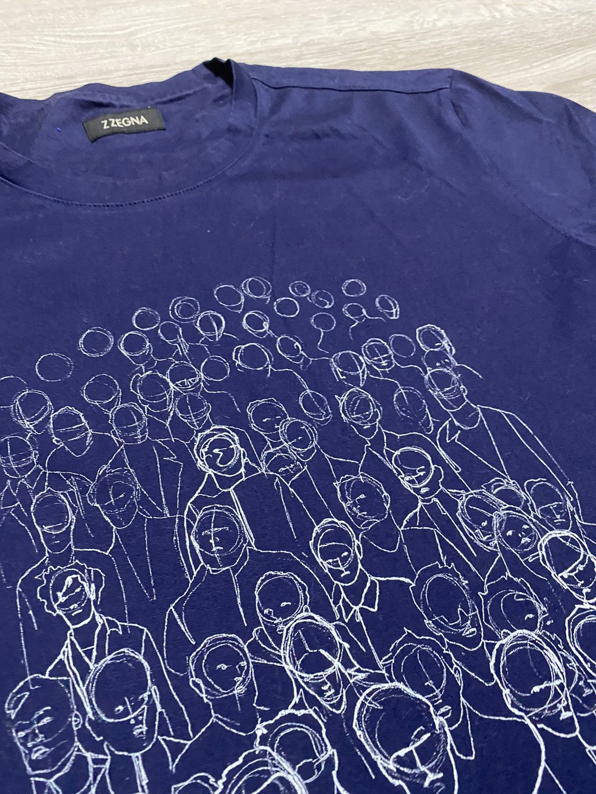 Ermenegildo Zegna Vintage Z Zegna T-shirt people Size S Ermenegildo Size US S / EU 44-46 / 1 - 5 Thumbnail