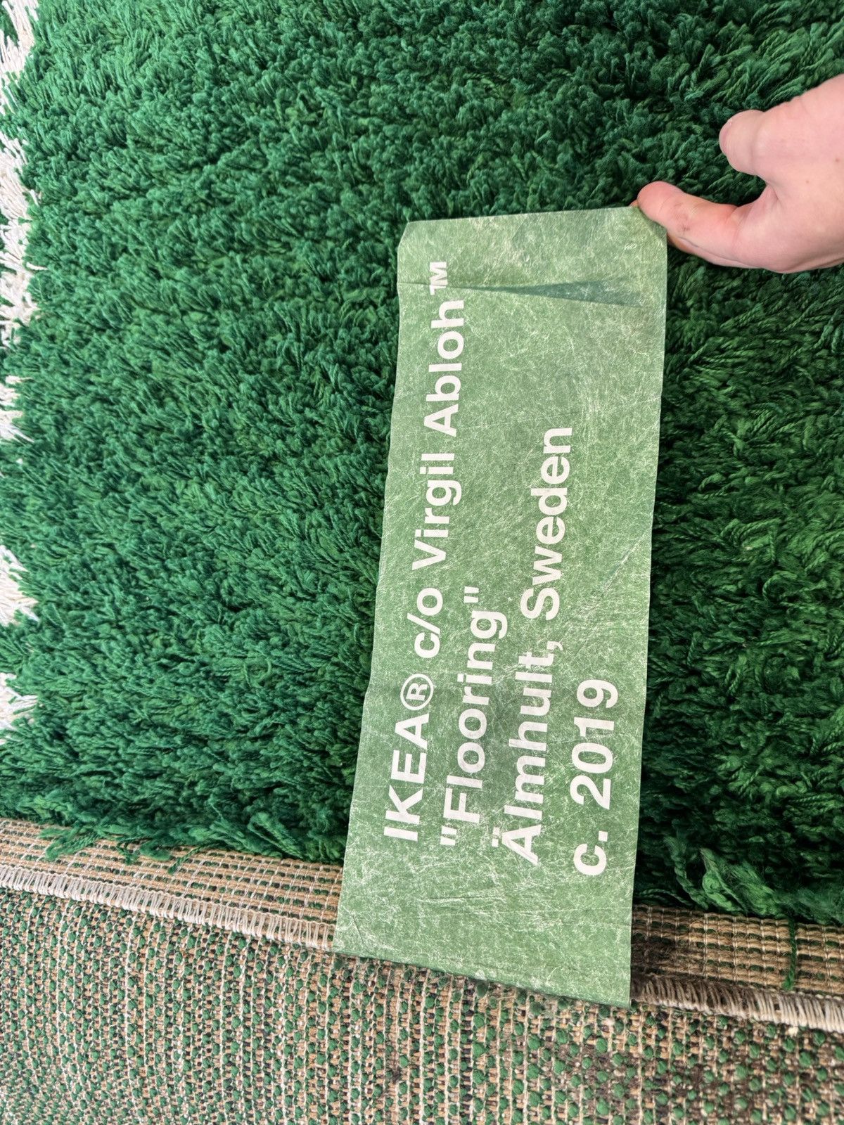 Ikea × Virgil Abloh Ikea x Wet Grass Rug Size ONE SIZE - 3 Thumbnail