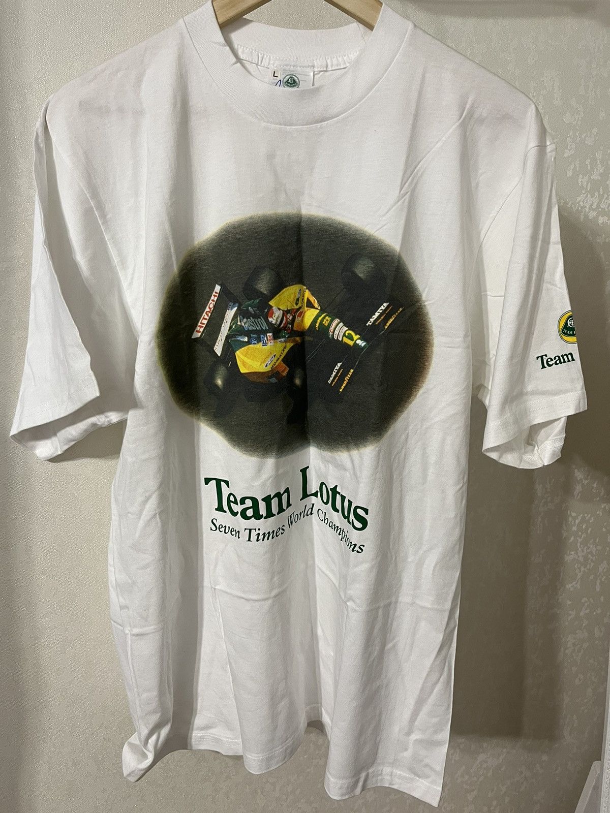 Formula 1 Team Lotus Formula 1 Camel Vintage T Shirt Size US L / EU 52-54 / 3 - 1 Thumbnail