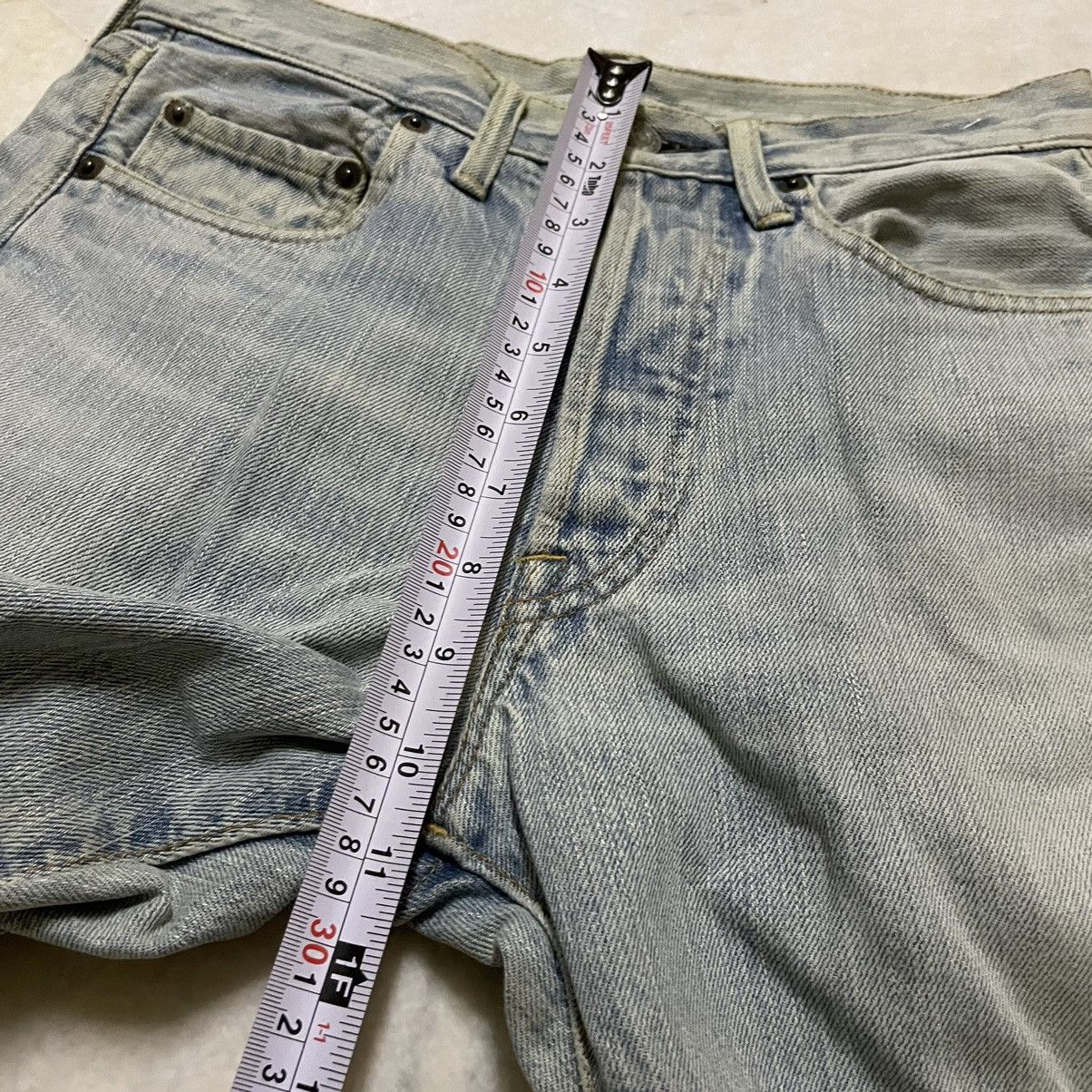 Denime ORIGINAL JAPAN AUTHENTIC DENIME RUSTY JEANS (28×39) Size US 28 / EU 44 - 15 Thumbnail