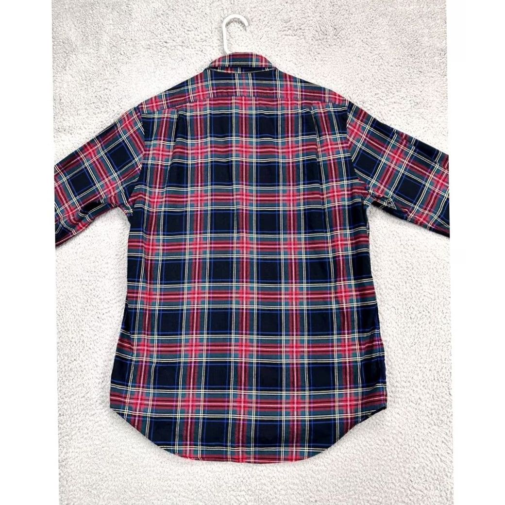 Polo Ralph Lauren Polo Ralph Lauren Flannel Shirt Mens Medium Black Multi Plaid Button Up Size US M / EU 48-50 / 2 - 2 Thumbnail