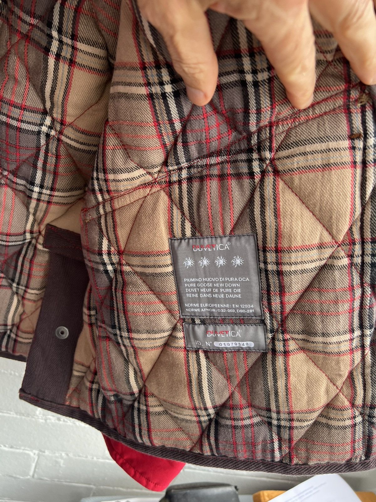 Duvetica × Junya Watanabe Junya watanane quilted warm hooded jacket Size US L / EU 52-54 / 3 - 4 Thumbnail