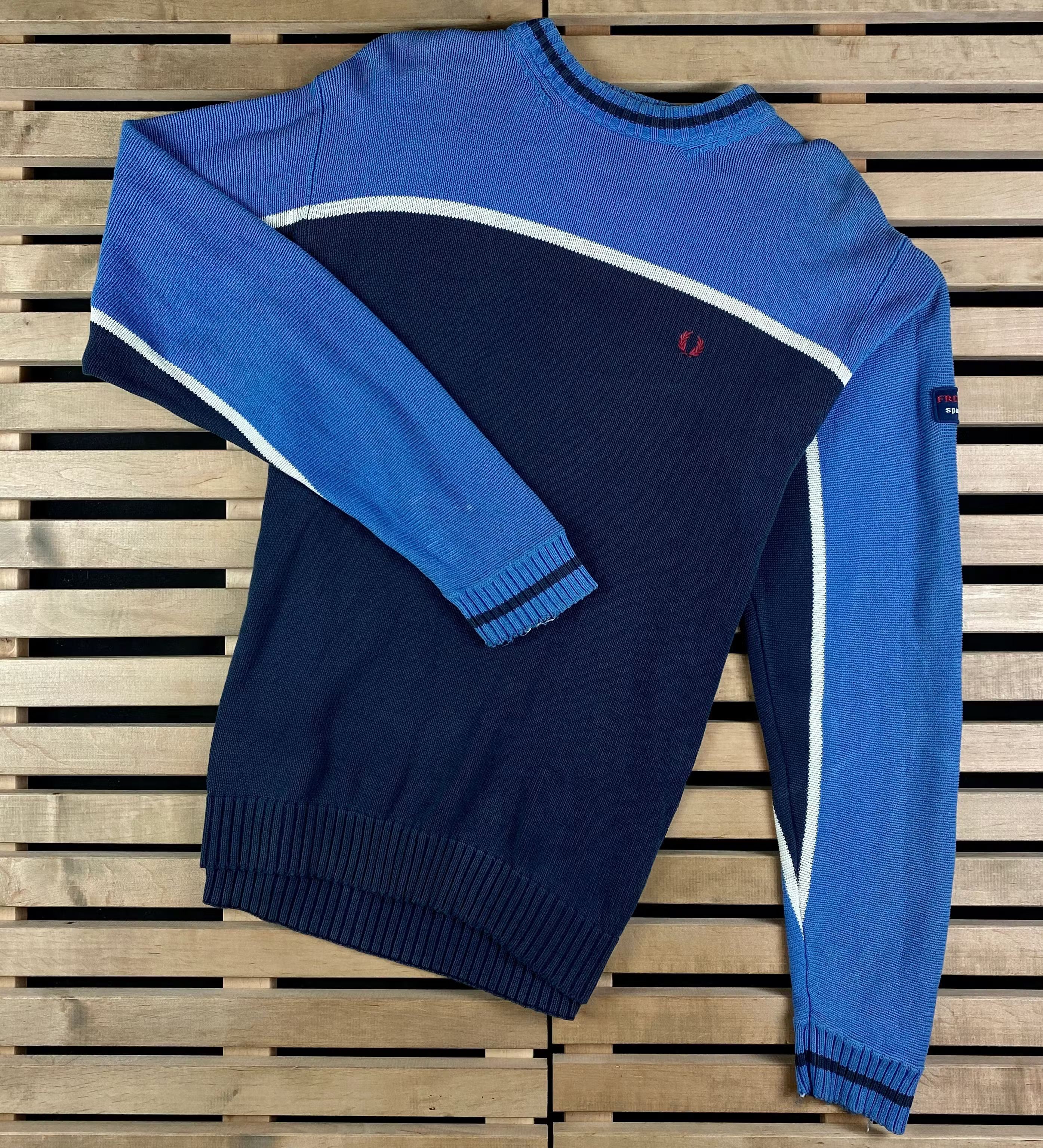 Fred Perry × Vintage Mens Sweater Fred Perry Vintage Size M Size US M / EU 48-50 / 2 - 1 Thumbnail