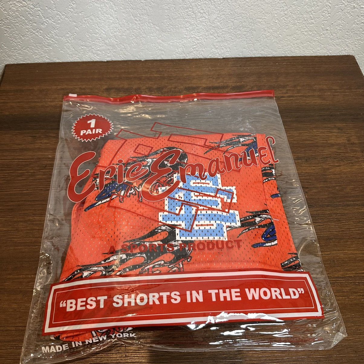 Eric Emanuel Eric Emanuel X Matty Boy short orange blue size M Size US 30 / EU 46 - 8 Thumbnail