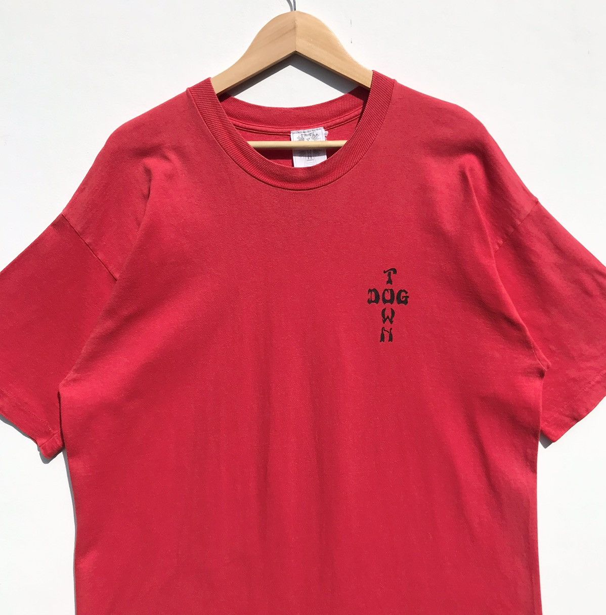 Vintage Vintage 90s Dog Town Flame Shirt Dog Town Skatebording Size US L / EU 52-54 / 3 - 10 Thumbnail