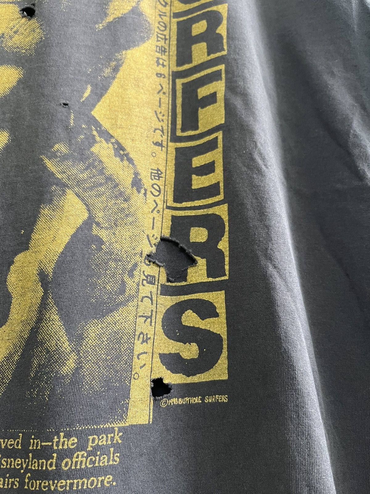 Band Tees × Vintage Vintage 93’ butthole Surfers Snake Charmer Tshirt Size US L / EU 52-54 / 3 - 5 Thumbnail