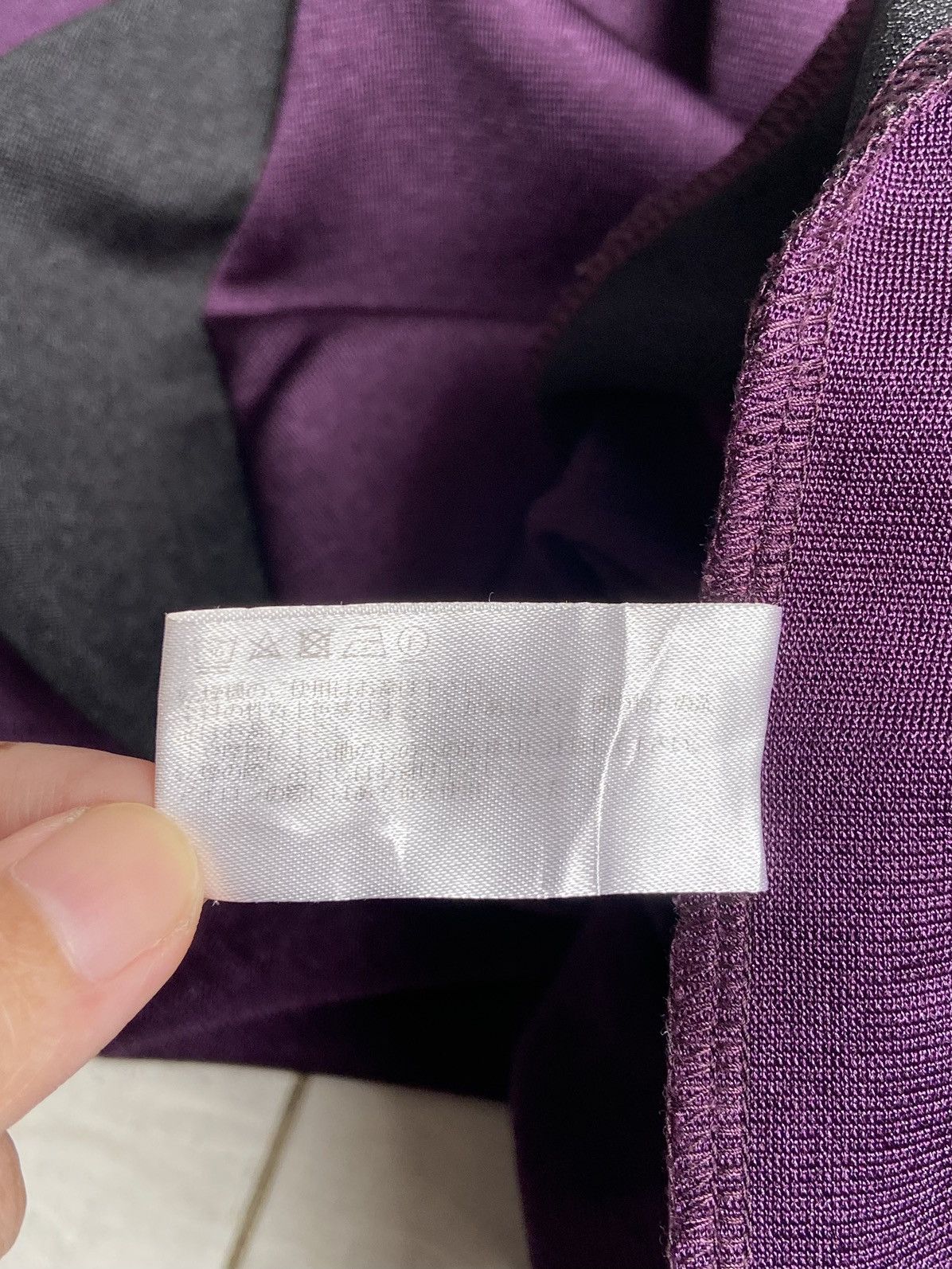 Designer × Japanese Brand × SHAREEF SHAREEF Purple Sleeveless T-shirt Size US M / EU 48-50 / 2 - 12 Thumbnail