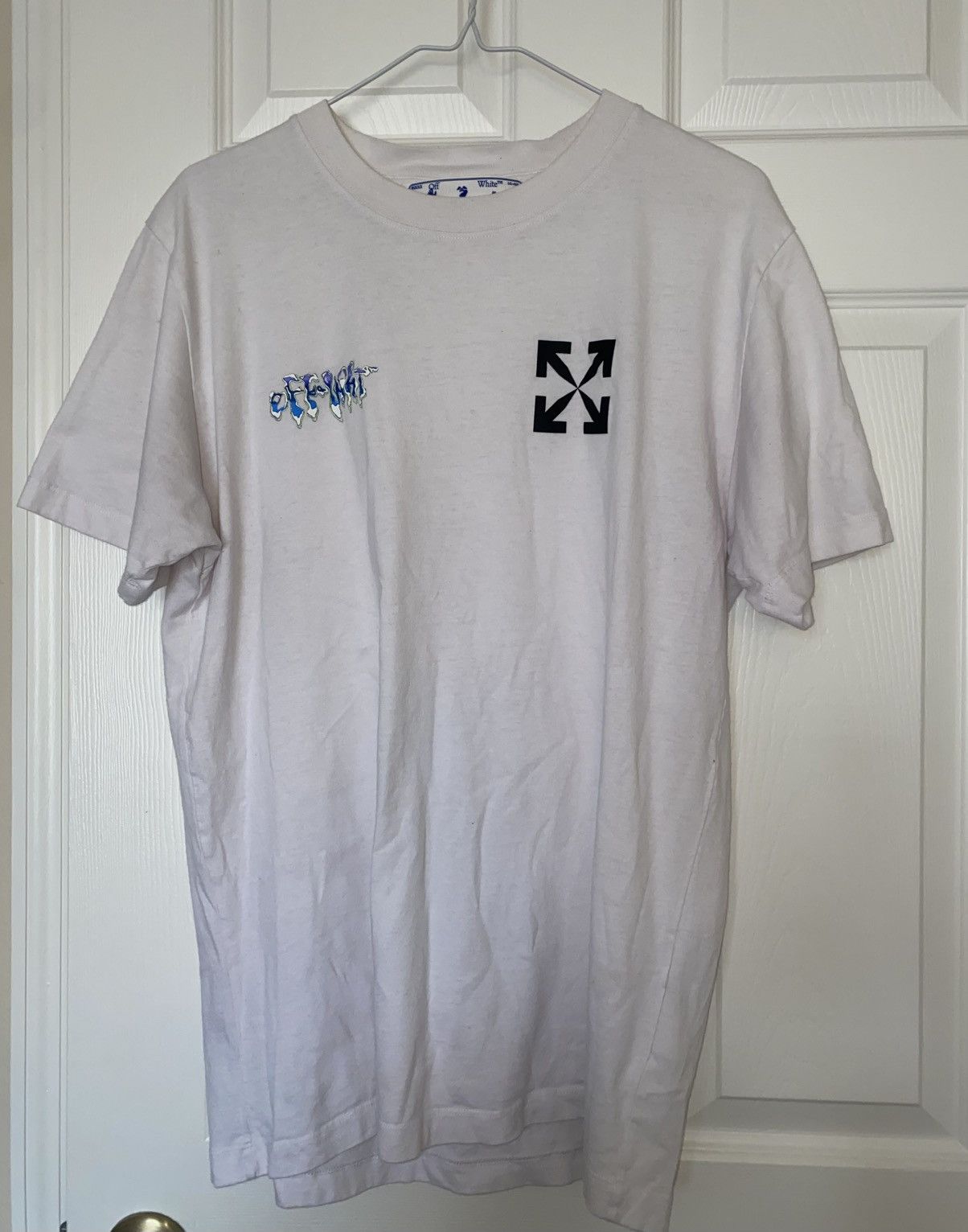 Off-White 90s Liquid T Shirt Size Medium