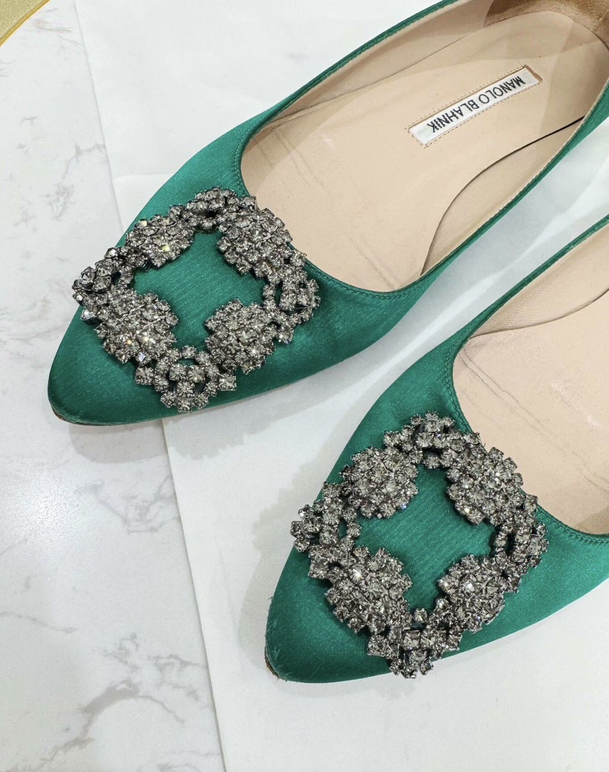 Manolo Blahnik Manolo Blahnik MB single shoes Size US 6 / IT 36 - 2 Thumbnail
