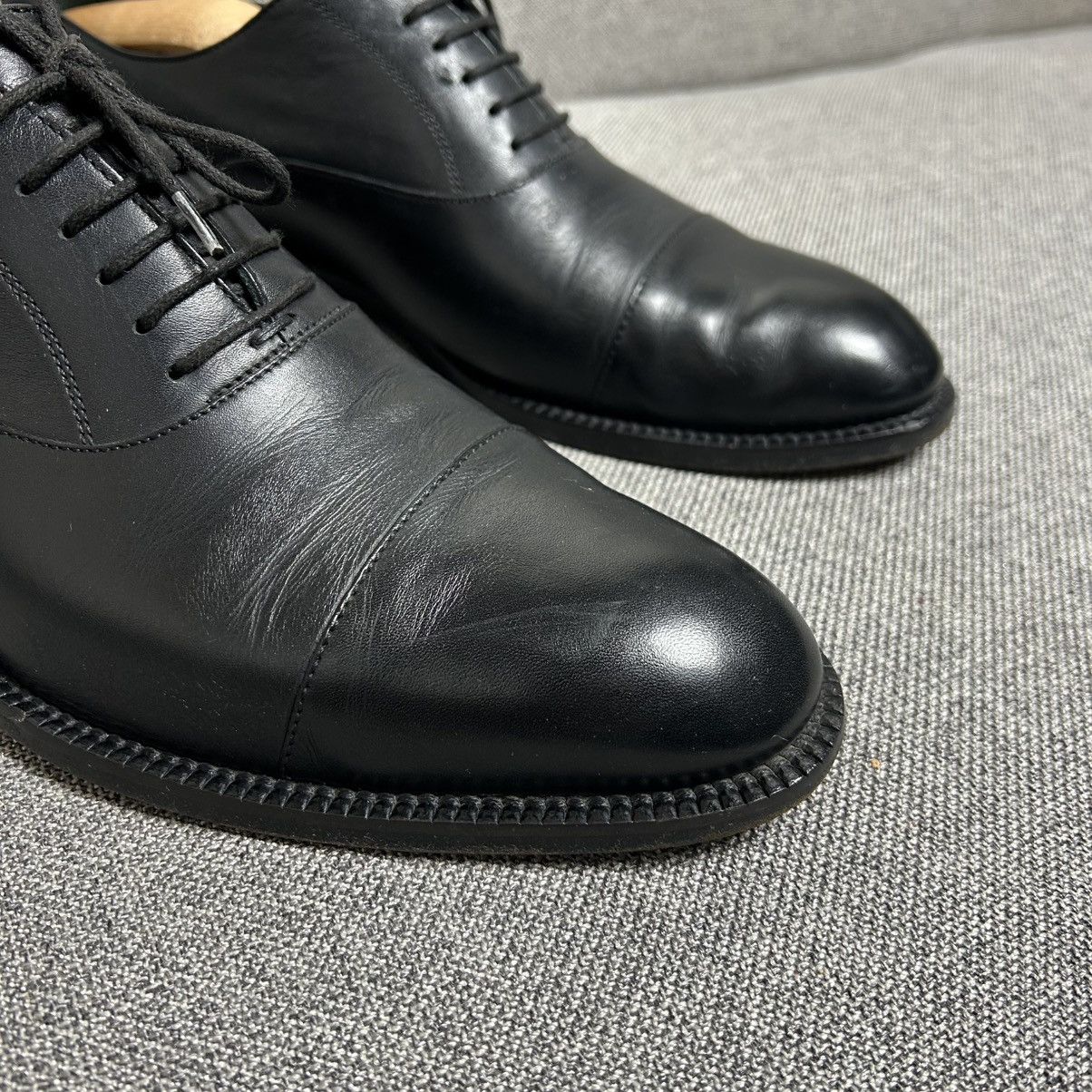 Gucci Gucci Black Leather Oxford Dress Shoes IT8 Size US 9.5 / EU 42-43 - 6 Thumbnail