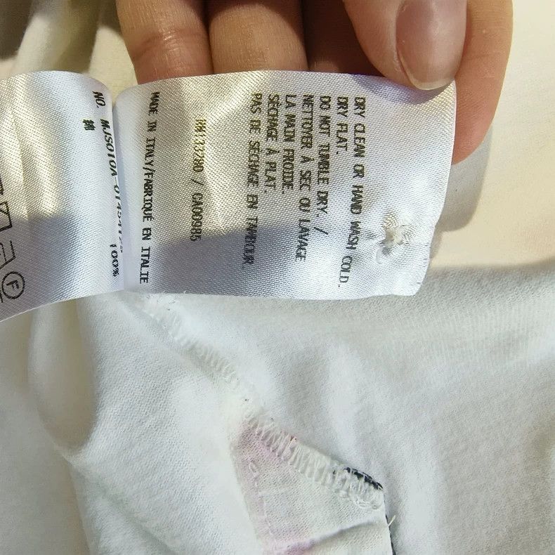 Thom Browne Thom Browne White round-neck T-shirt Size US M / EU 48-50 / 2 - 7 Thumbnail