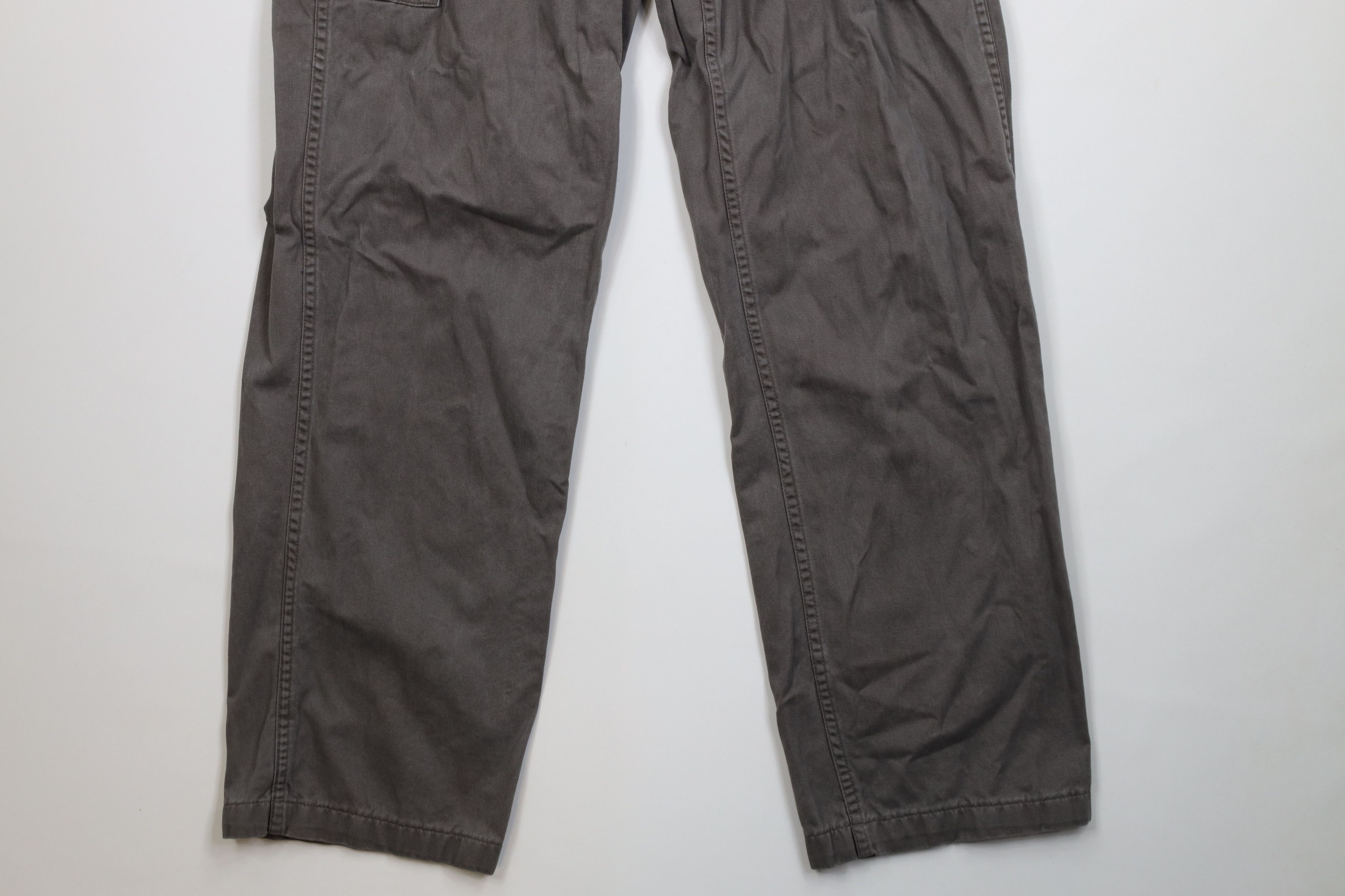 Cabelas Vintage Cabelas Baggy Relaxed Fit Wide Leg Cargo Pants Gray Size US 36 / EU 52 - 4 Thumbnail