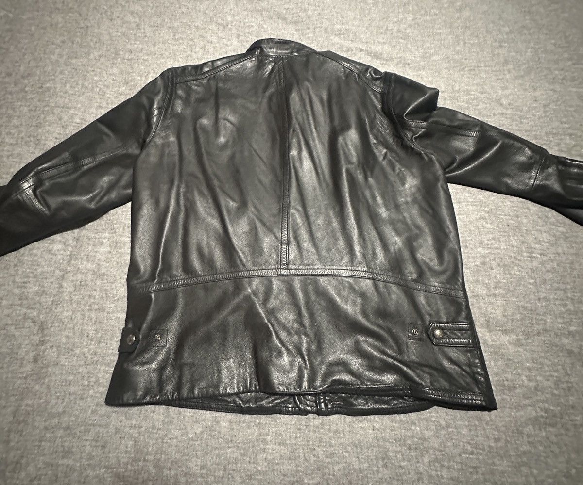 Vince VINCE Men’s Lambskin Leather Moto Jacket Men’s L/XL Size US L / EU 52-54 / 3 - 5 Thumbnail