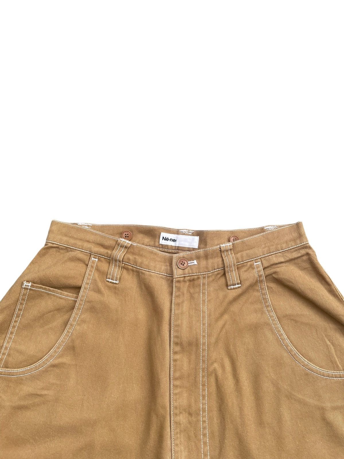 Issey Miyake × Japanese Brand × Ne-Net Ne-net Issey Miyake Baggy Denim Size US 27 - 5 Thumbnail