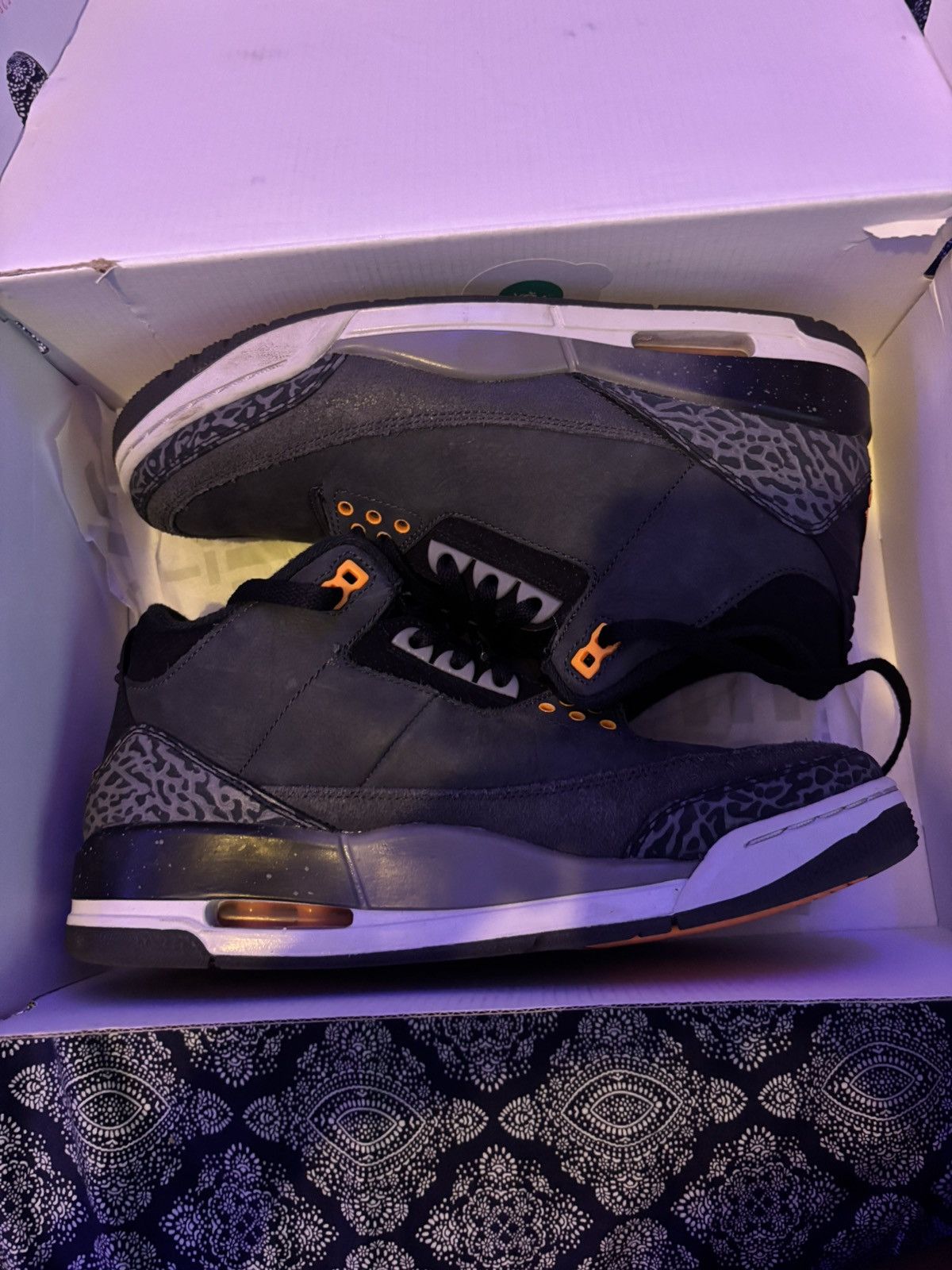 Jordan Brand Jordan 3s Fear Pack Size US 8.5 / EU 41-42 - 4 Thumbnail