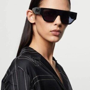 Fendi Fendi O'LOCK Women Sunglasses FE40108U 01V BRAND NEW Size ONE SIZE - 10 Thumbnail