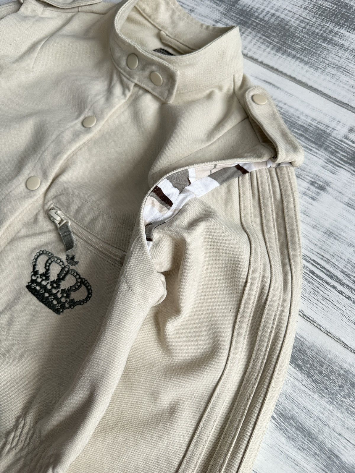 Adidas Y2K ADIDAS x Missy Elliott RESPECT ME Military Blazer Jacket Size XS / US 0-2 / IT 36-38 - 9 Thumbnail