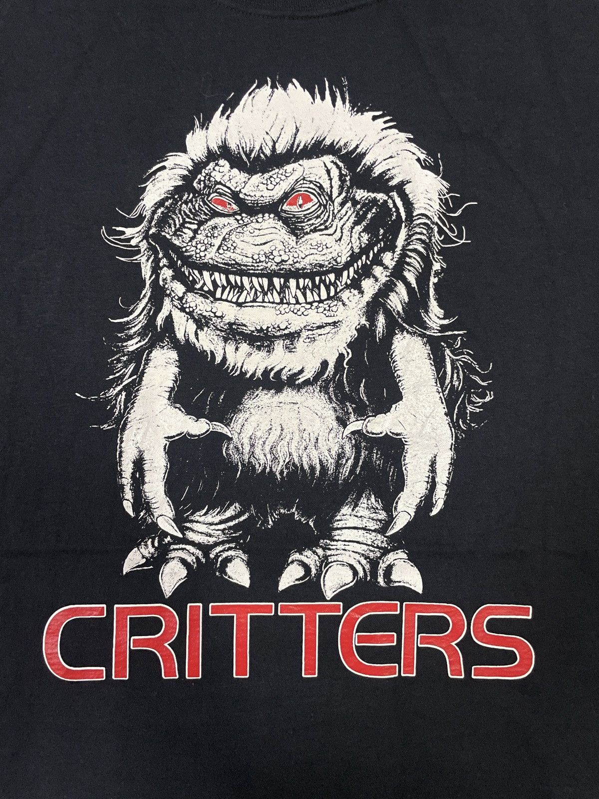 Fruit Of The Loom × Vintage Vintage Y2K Critters Horror Sci-Fi Movie Tshirts Size US L / EU 52-54 / 3 - 2 Thumbnail