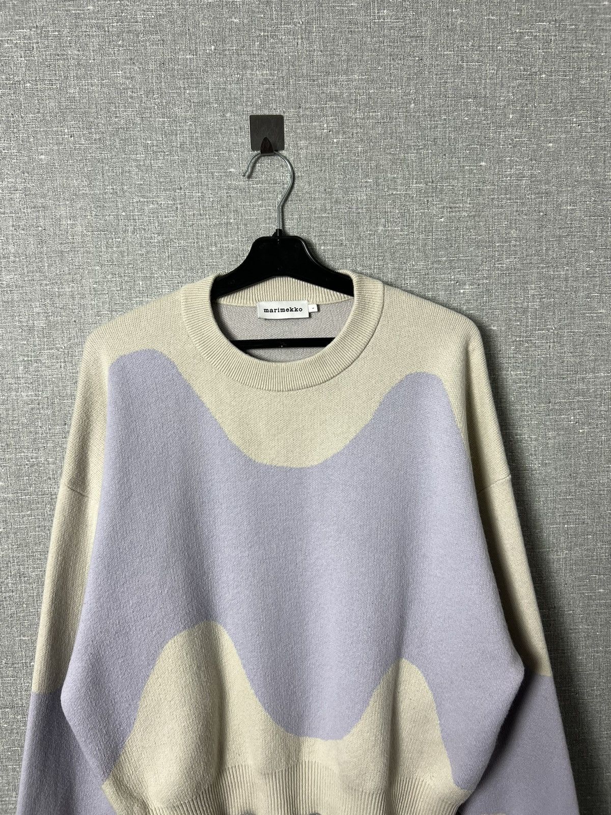 Marimekko Rare Marimekko Tieto Lokki Knitted Pullover Sweater Size L Size L / US 10 / IT 46 - 3 Thumbnail