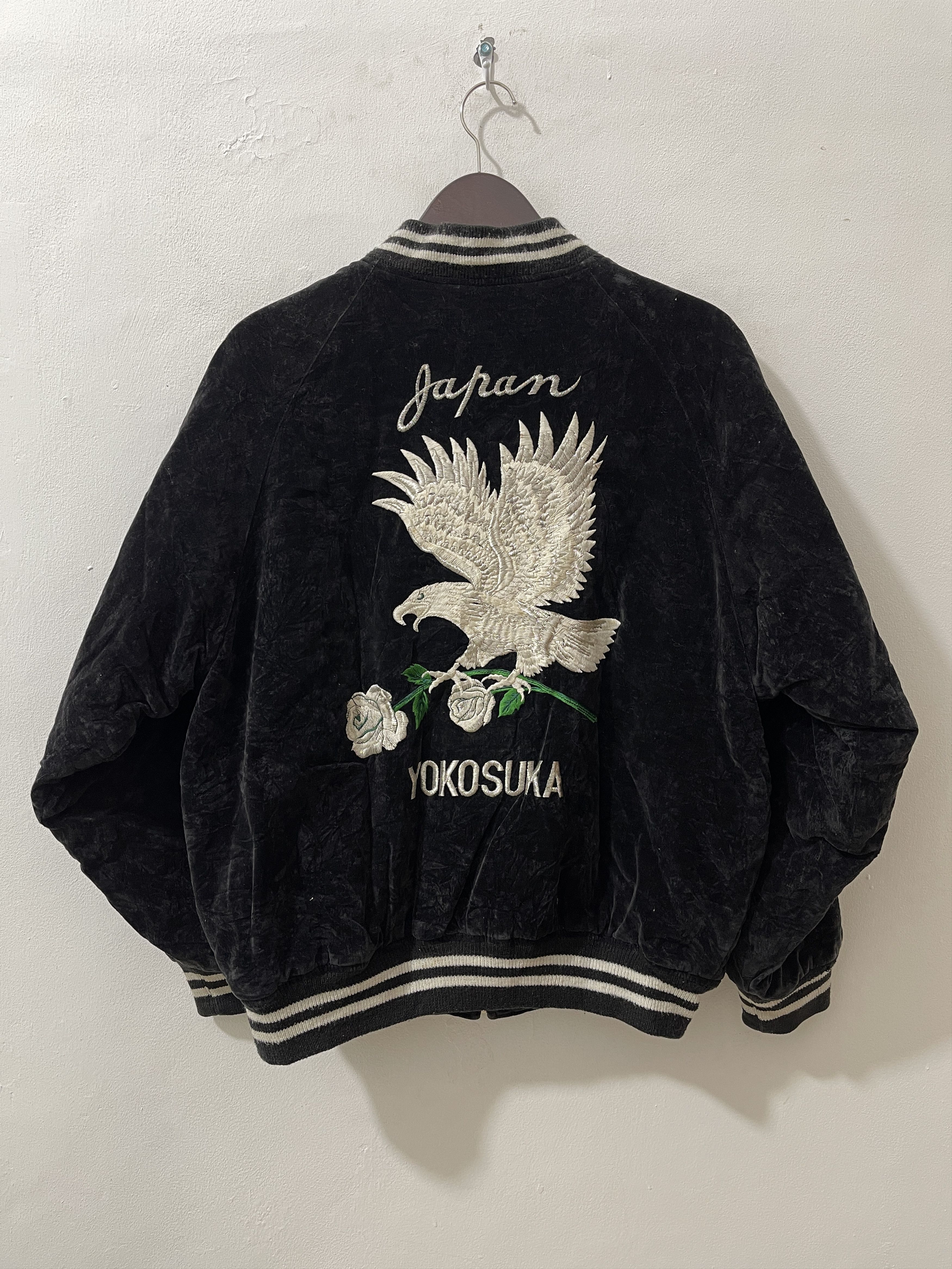 Japanese Brand Vintage Sukajan Varsity Yokosuka Japan Eagle & Dragon Jacket Size US L / EU 52-54 / 3 - 7 Thumbnail
