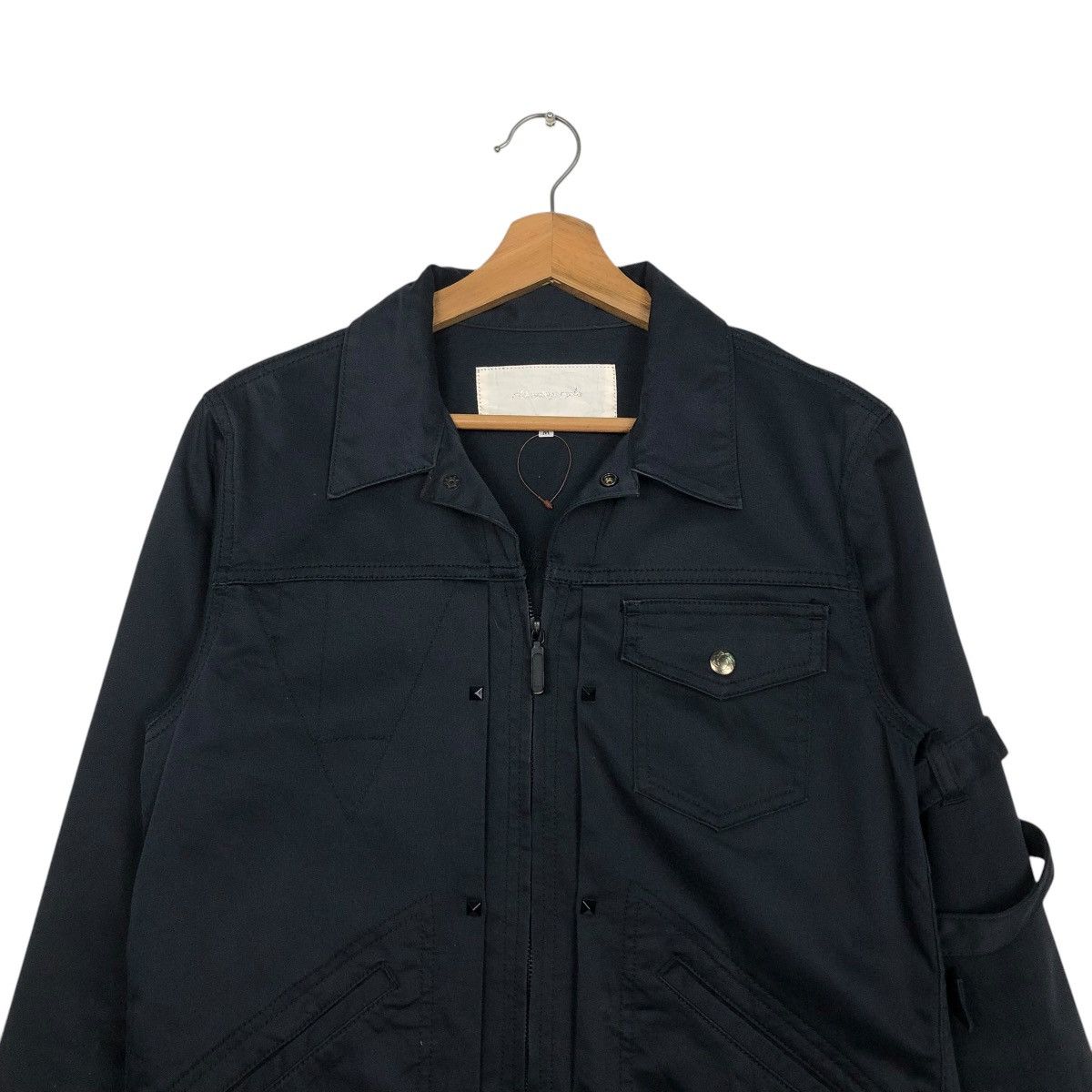 Japanese Brand 🔥VINTAGE BIKER JACKET ADVANTAGE CYCLE BONDAGE PUNK DESIGN Size US M / EU 48-50 / 2 - 5 Thumbnail