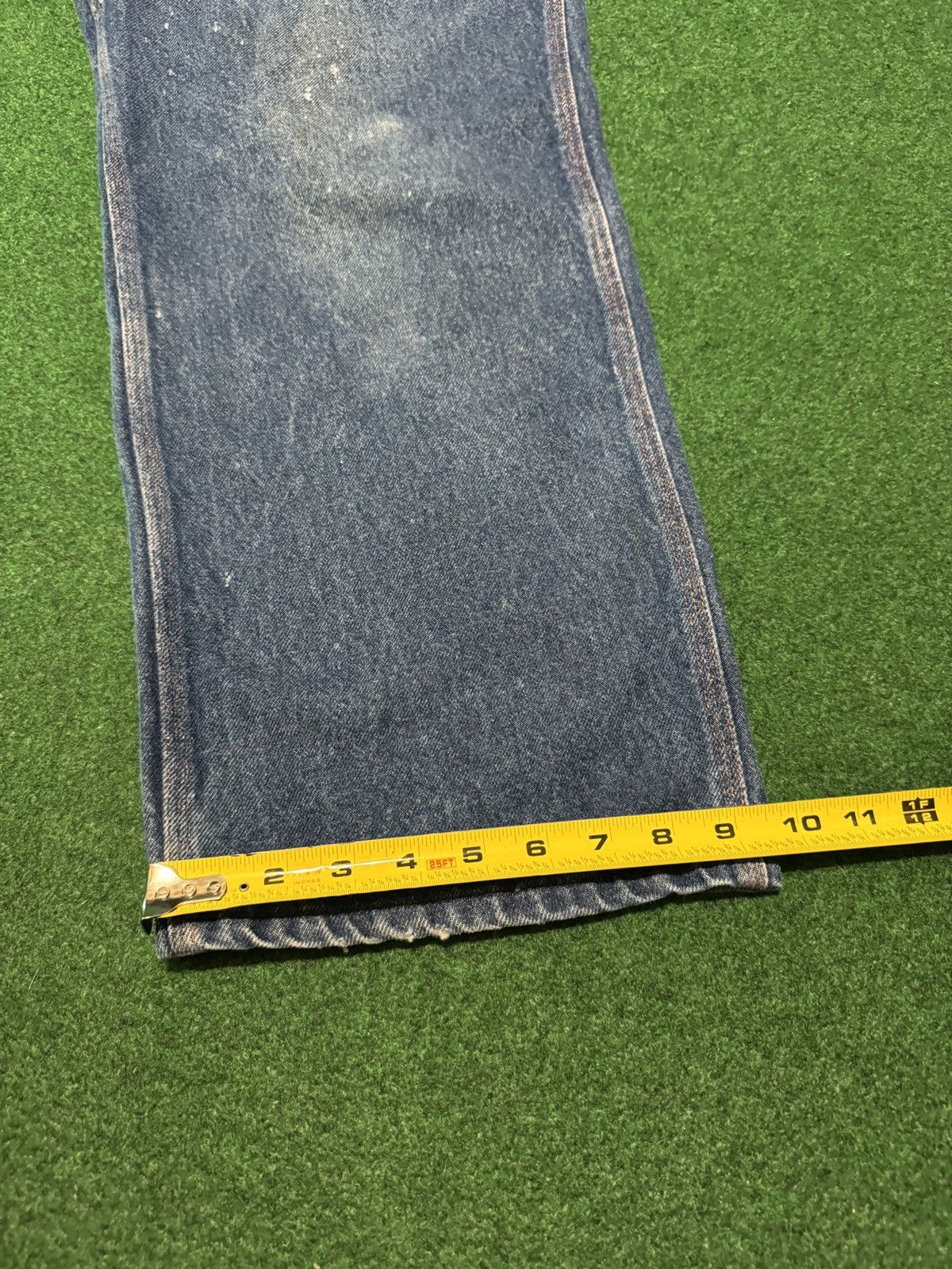 Big Mac Vintage Big Mac Work Wear Carpenter Distressed 38x27 Jeans Size US 38 / EU 54 - 9 Thumbnail