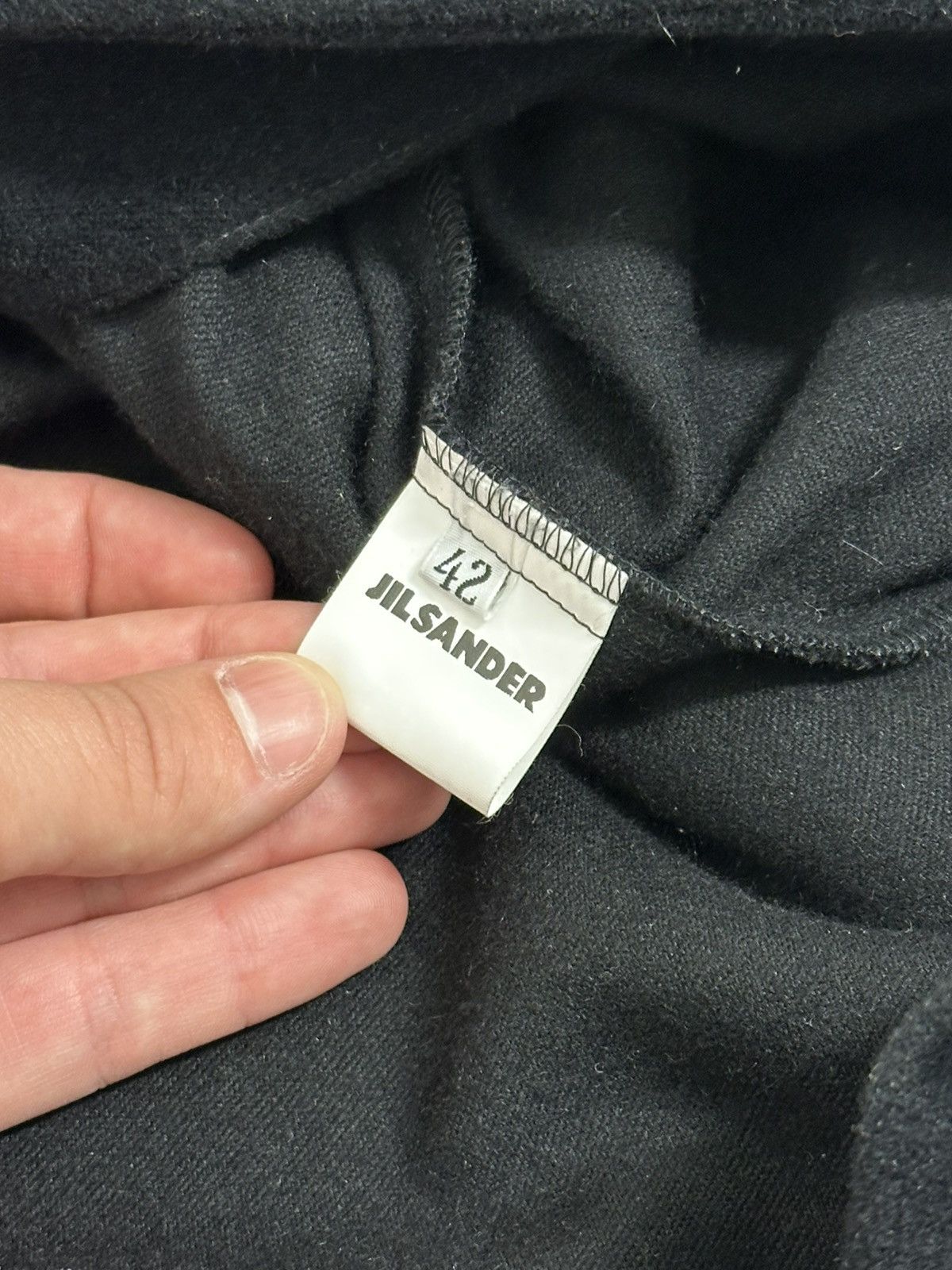 Jil Sander Vintage 90s Jil Sander Fleece Wool Jacket Size M / US 6-8 / IT 42-44 - 9 Thumbnail