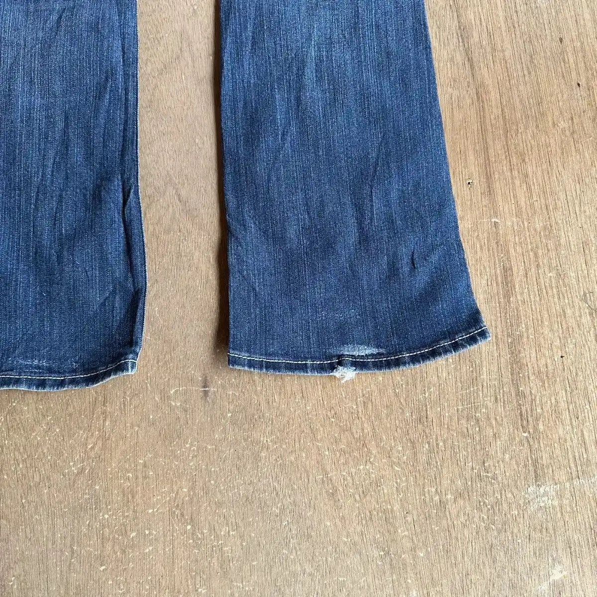 Japanese Brand FLARE/BOOTCUT💥VINTAGE ORIRIN JEANS BIG STITCH DENIM PANTS Size US 31 - 20 Thumbnail