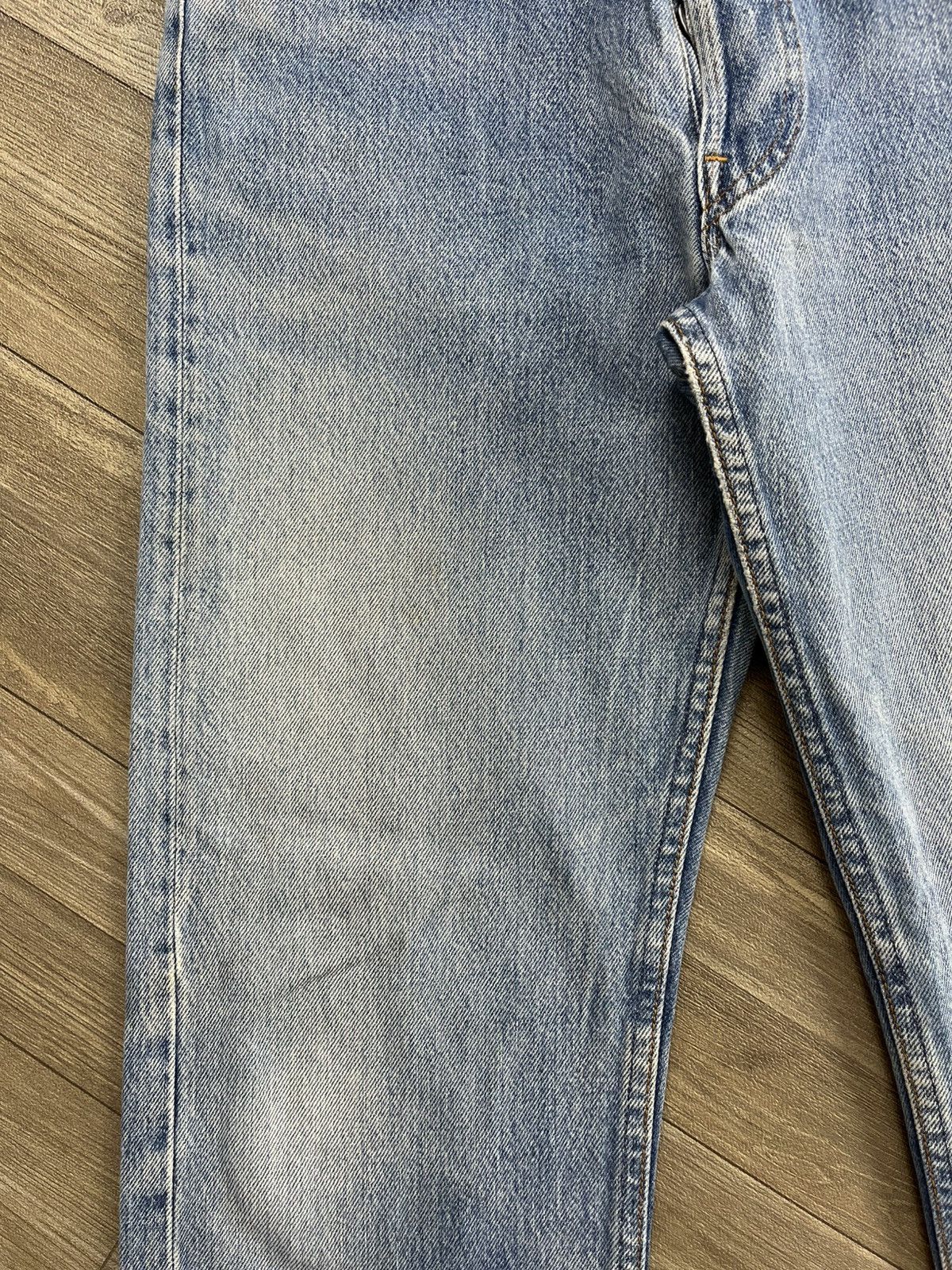 Levi's Vintage Clothing 🇺🇸1990s Vintage Levis 501 29x36 Straight Leg Blue Jeans Size US 29 - 4 Thumbnail