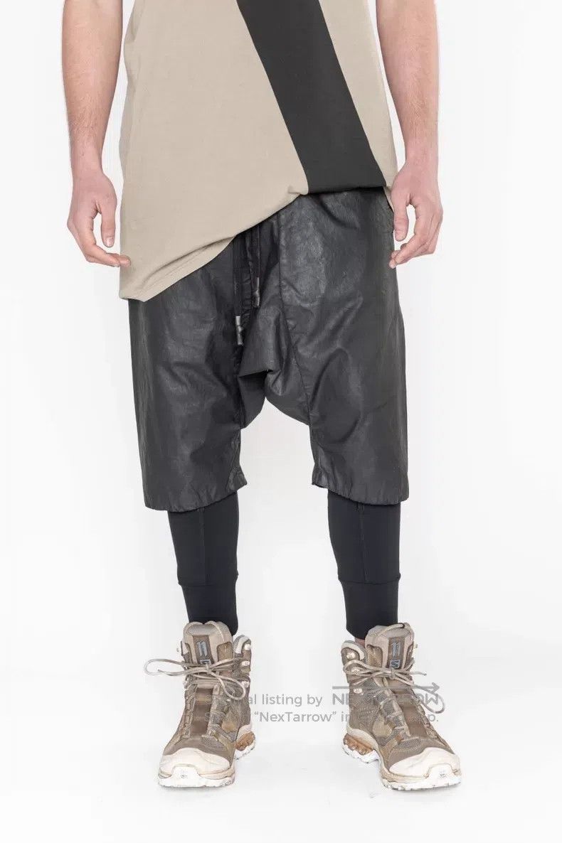 Other other/其他 size M Black Wax Low Rise Short Pants Size US 27 - 5 Thumbnail