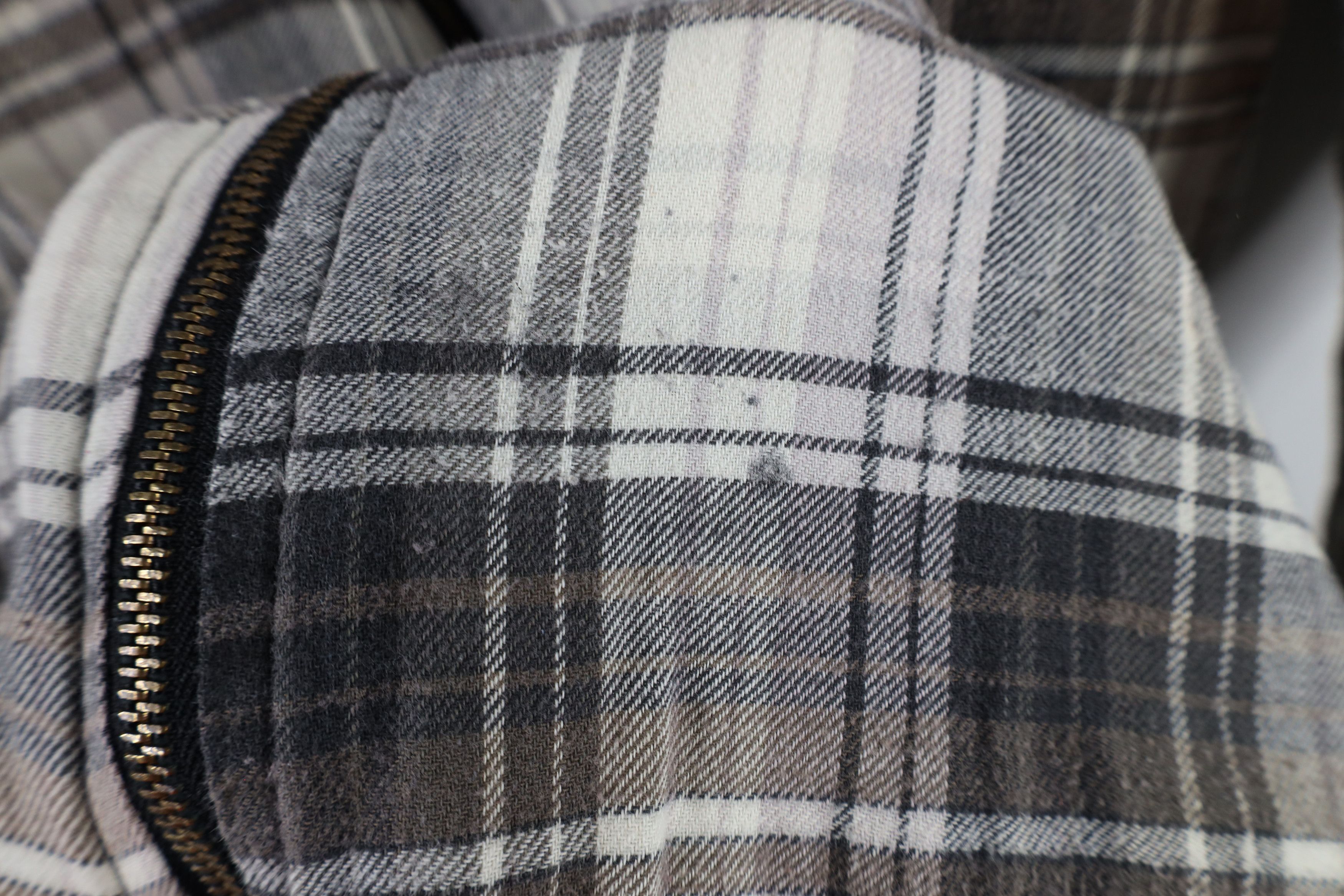 Vintage Vintage 90s Streetwear Fleece Lined Flannel Shirt Jacket Size US L / EU 52-54 / 3 - 7 Thumbnail