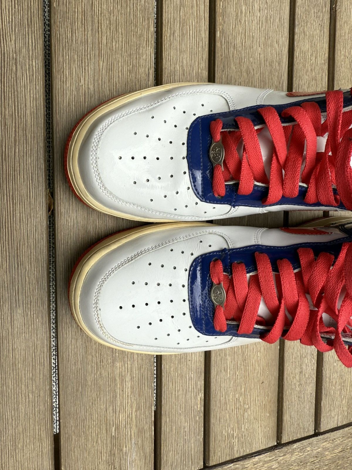 Nike × Vintage 2005 Nike Air Force 1 Korea World Cup Size US 10.5 / EU 43-44 - 8 Thumbnail