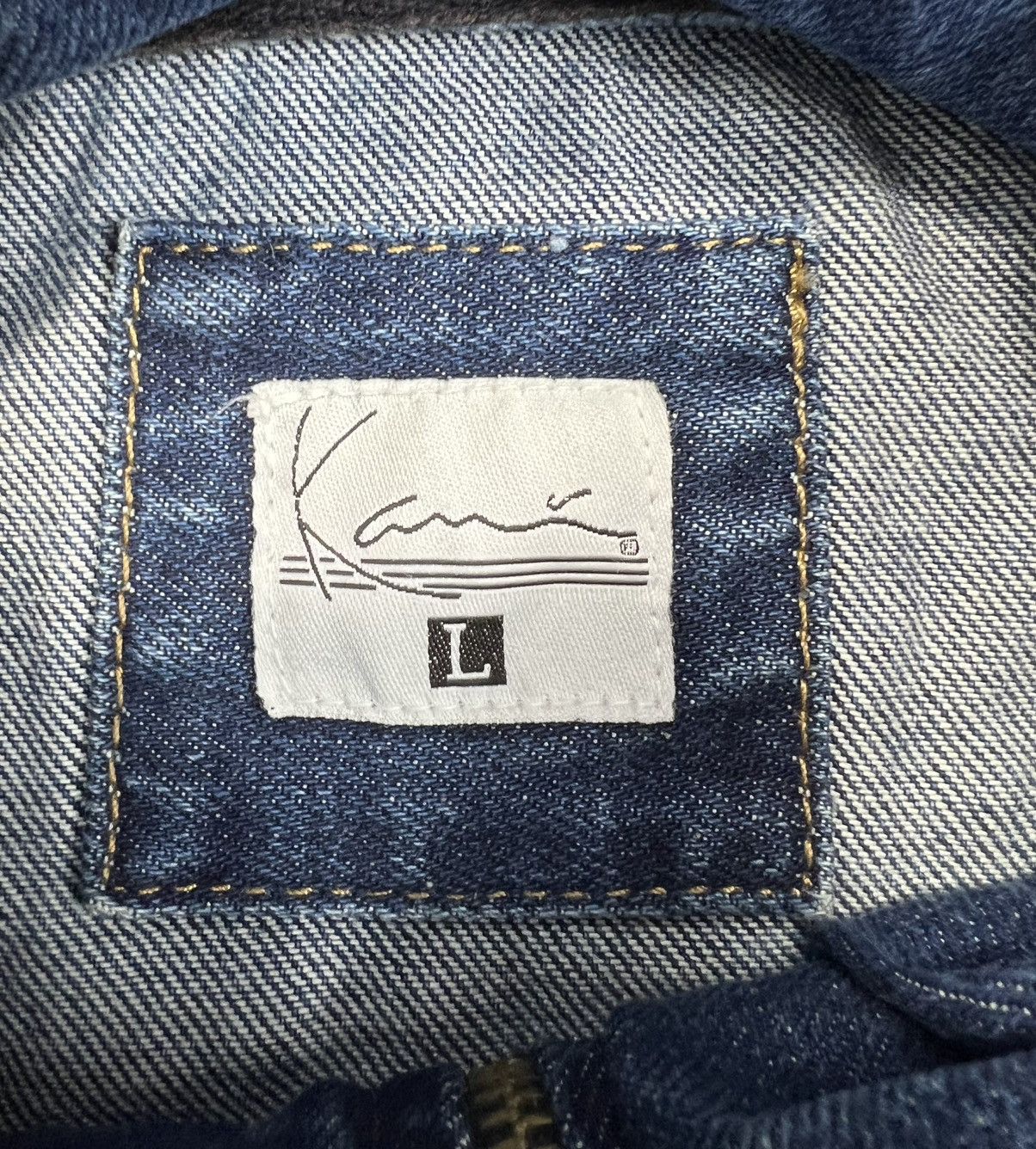 Karl Kani Jeans Jacket Karl Kani Big Logo Vintage Size US M / EU 48-50 / 2 - 4 Thumbnail