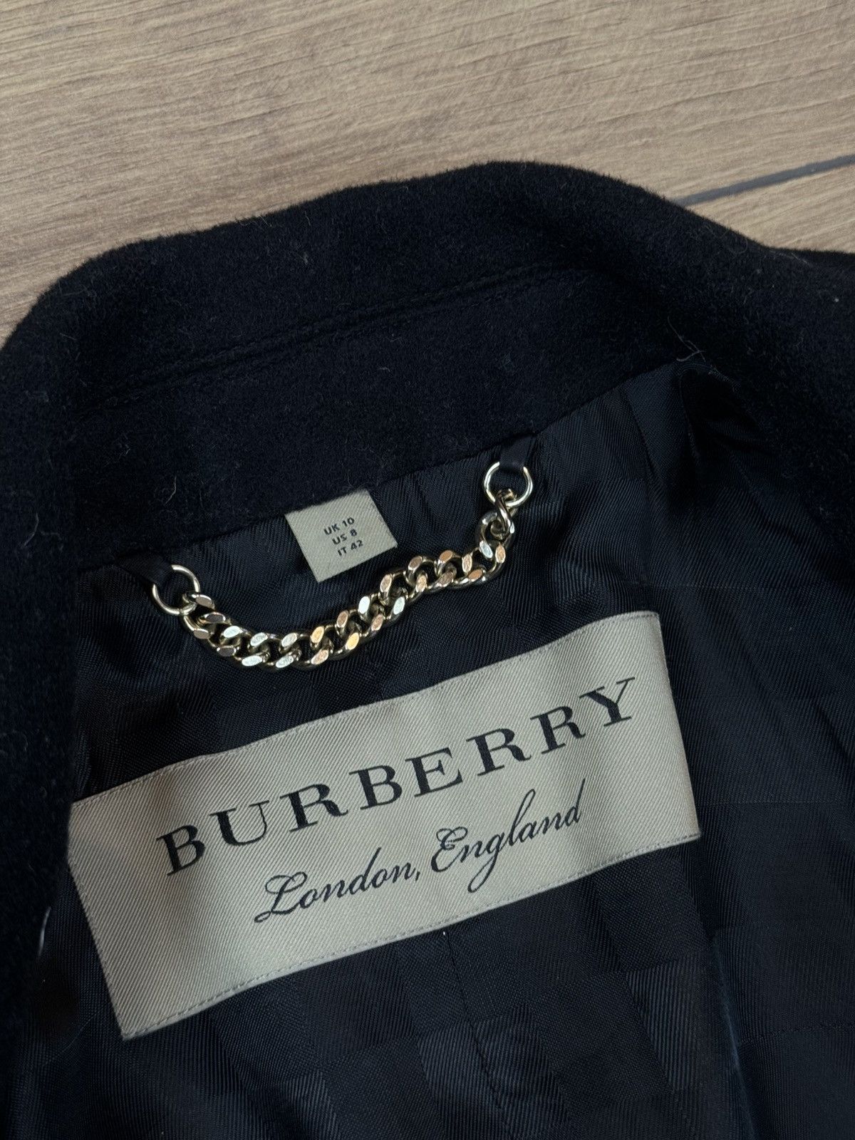 Burberry Cashmere coat Burberry Camel original streetwear luxury item Size S / US 4 / IT 40 - 3 Thumbnail