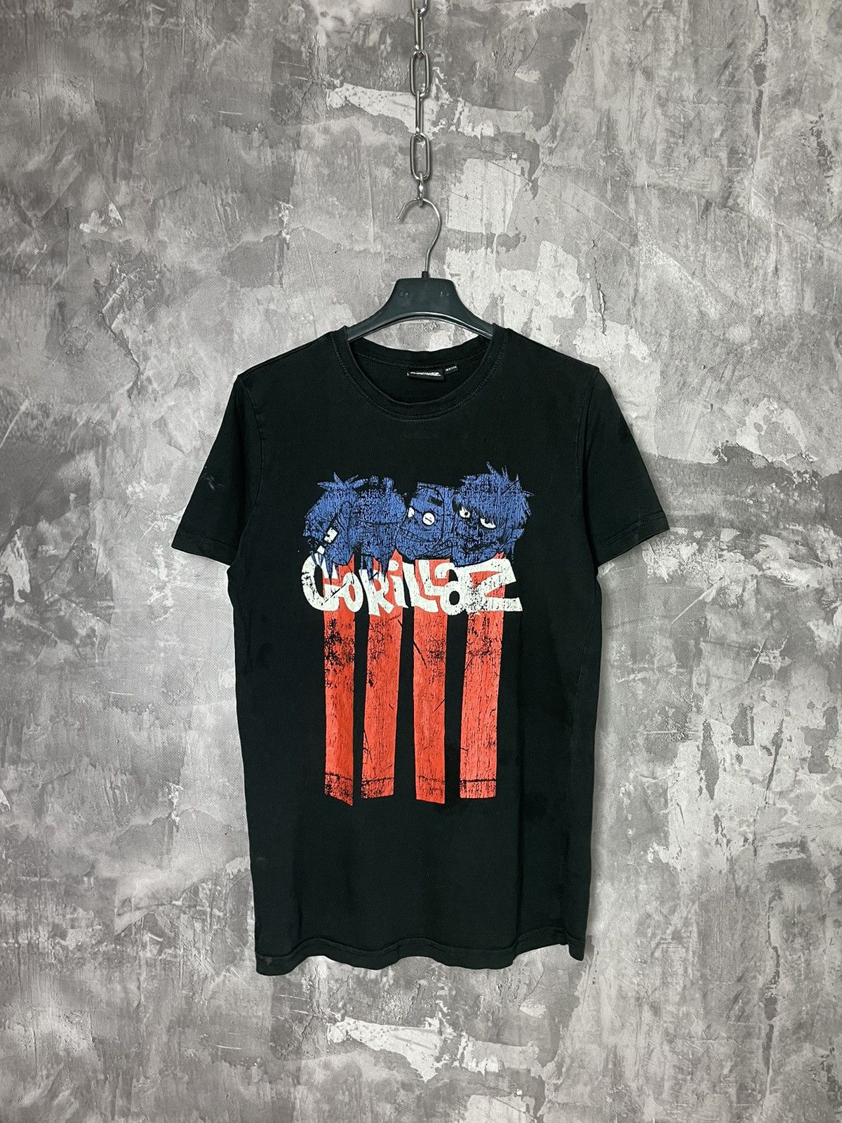 Band Tees × Hypebeast Gorillaz Vintage Y2K T Shirt like Oasis Britpop Radiohead Size US S / EU 44-46 / 1 - 1 Thumbnail