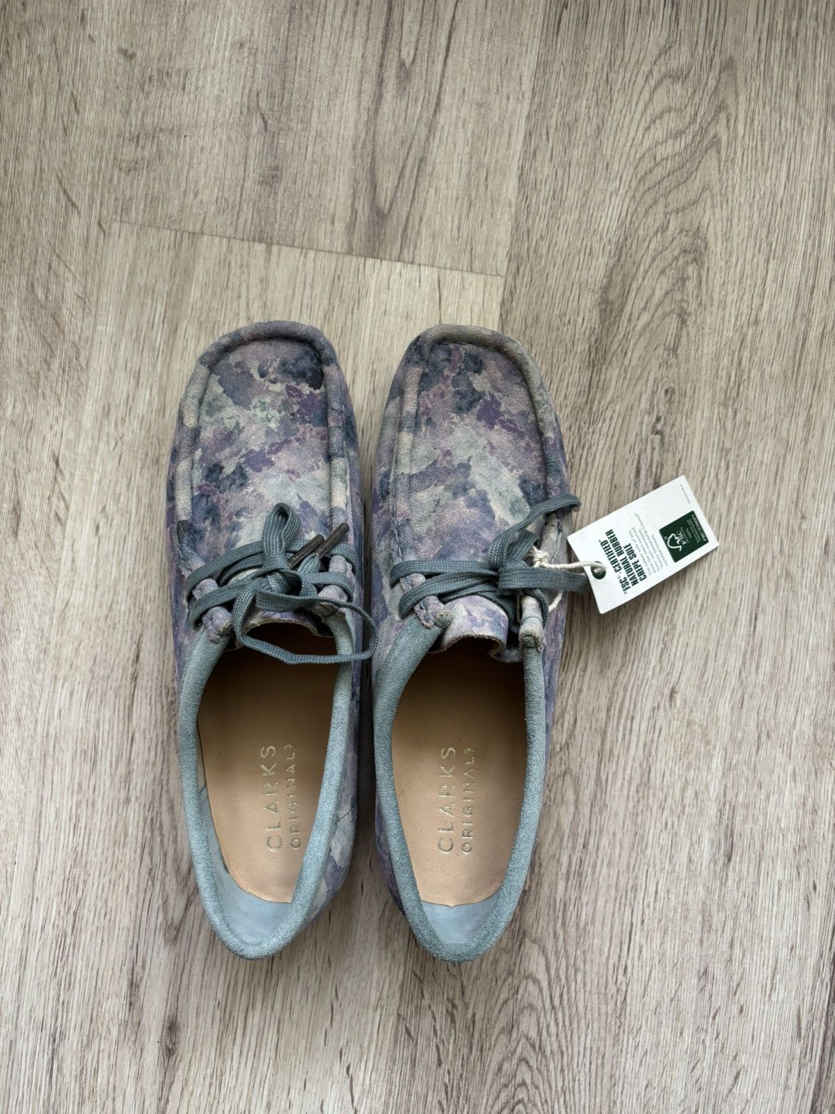 Clarks Clarks Wallabee floral multicolor print leather Size US 8.5 / IT 38.5 - 17 Thumbnail