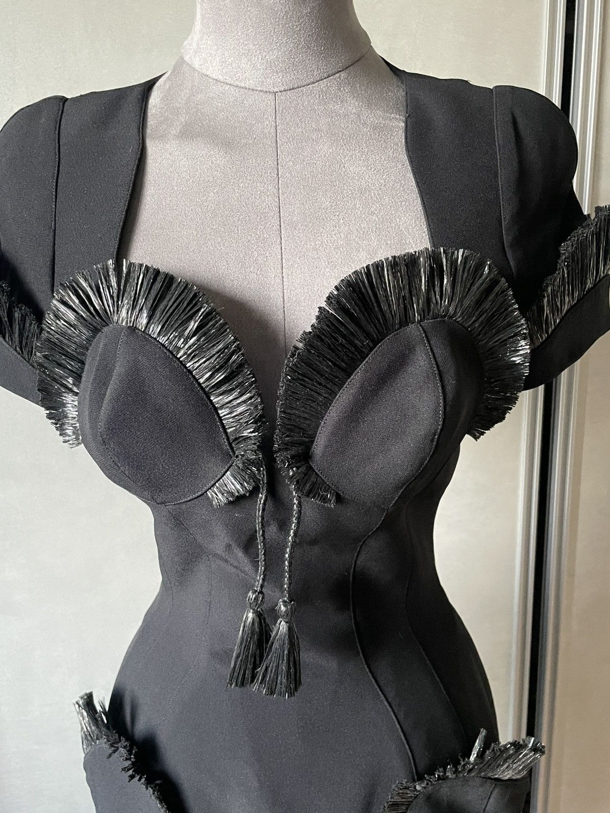 Thierry Mugler THIERRY MUGLER Iconic 1995 fashion dress Size S / US 4 / IT 40 - 2 Thumbnail