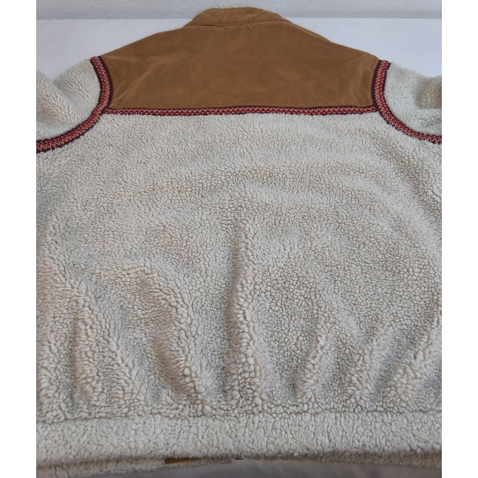 Ugg Ugg Tasman Fleece Jacket Women's M White/Brown Sherpa Zip Size M / US 6-8 / IT 42-44 - 5 Thumbnail