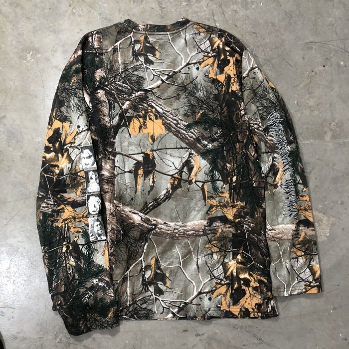 Pouya & $uicideboy$ Merch G59 Records Camo Longsleeve 2022 Grey Day 