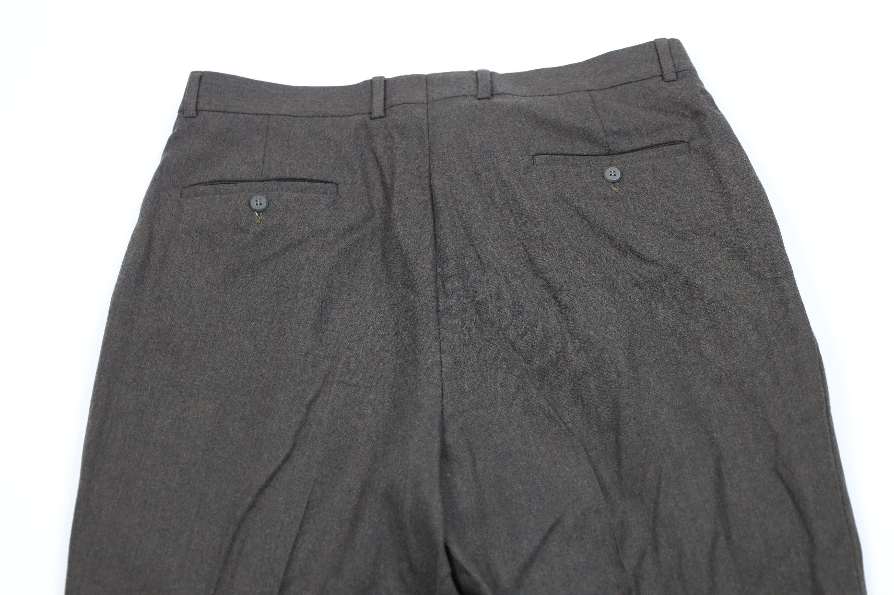 Vintage Vintage 90s Streetwear Heavyweight Wool Wide Leg Chino Pants Size US 36 / EU 52 - 9 Thumbnail