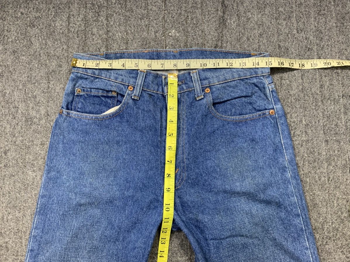 Levi's Levis Strauss Lot 505 Indigo Denim Jeans Straight Cut Size US 30 / EU 46 - 10 Thumbnail