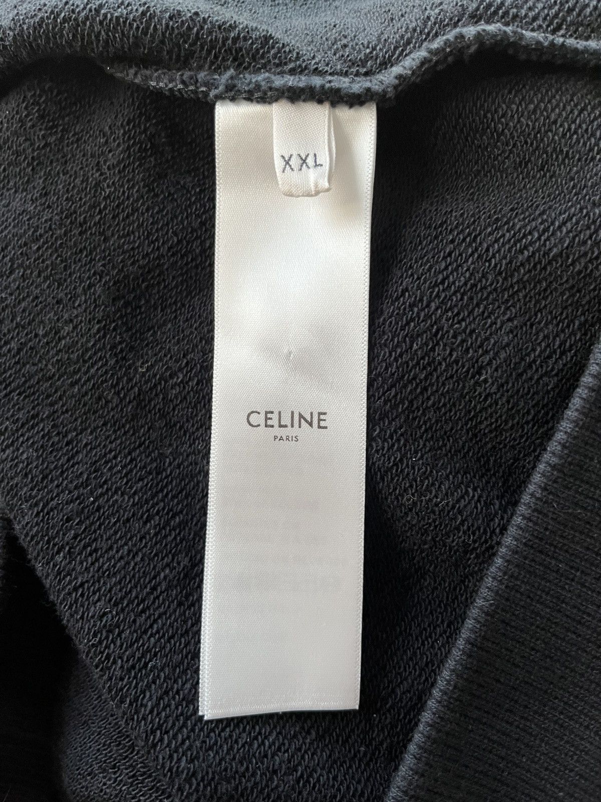 Celine × Hedi Slimane Super Runway Celine By Hedi Logo Sweatshirt Brand New Size US XL / EU 56 / 4 - 7 Thumbnail