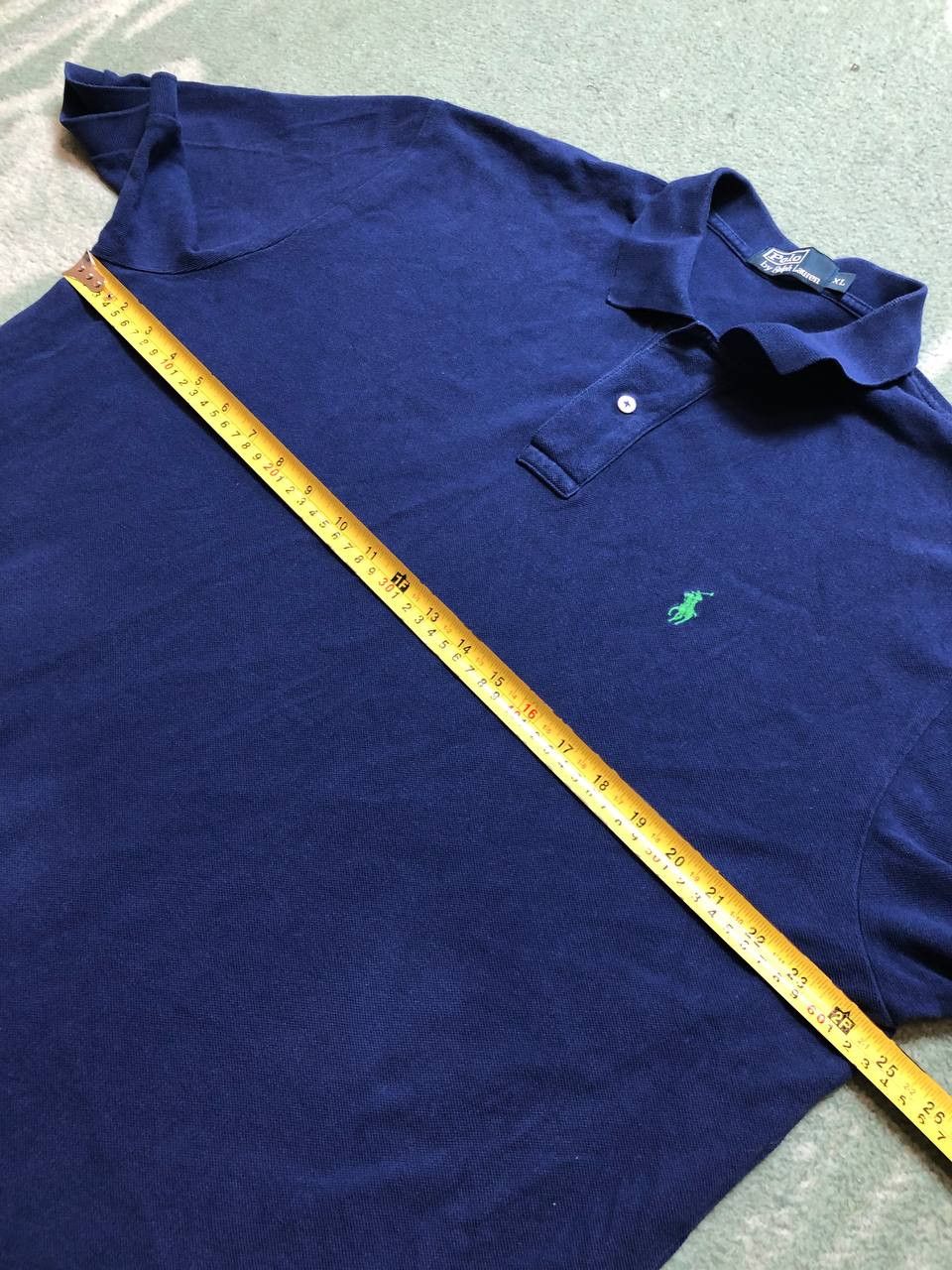 Polo Ralph Lauren Vintage Polo Ralph Lauren Embroidered Logo Polo Size XL Size US XL / EU 56 / 4 - 10 Thumbnail