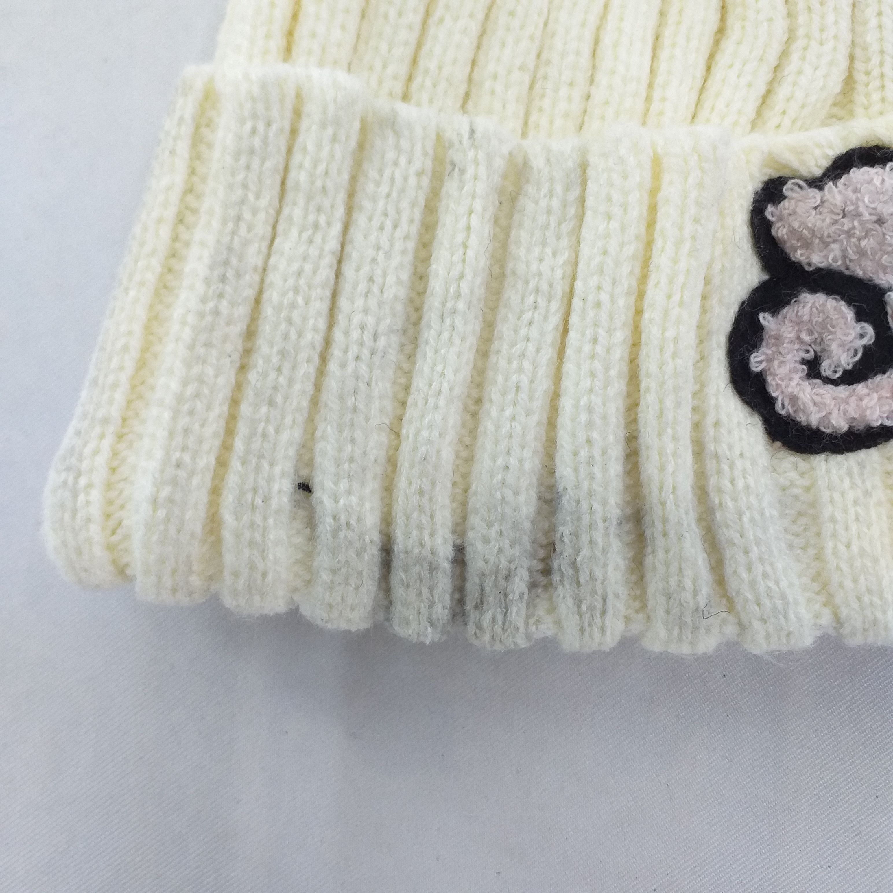 Japanese Brand Letter 'A' Embroidery Beauty Snow Cap Hat Beanie -BN201 Size ONE SIZE - 8 Thumbnail