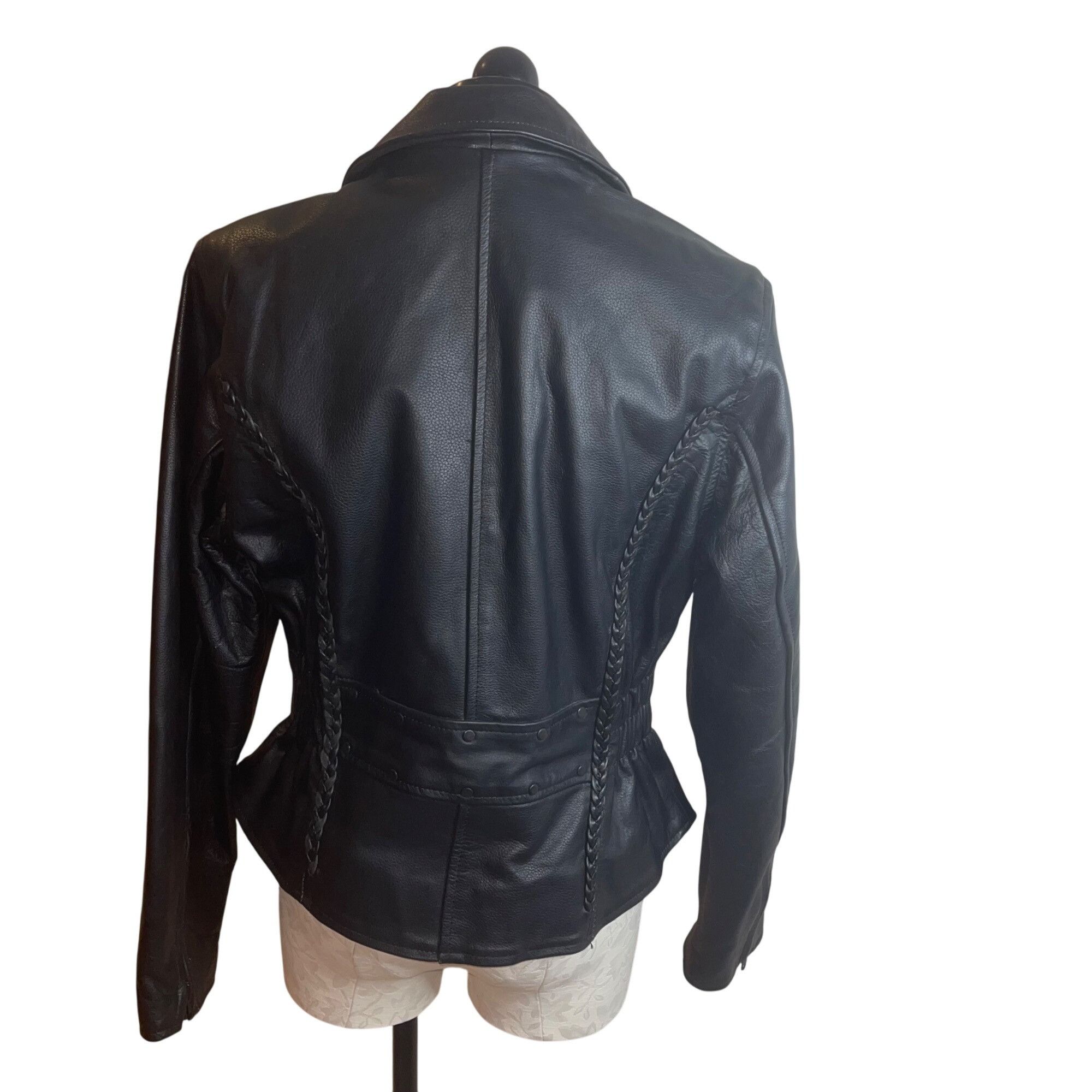 Vintage Unik Vintage Womens Jacket Size Medium Black Size M / US 6-8 / IT 42-44 - 2 Thumbnail