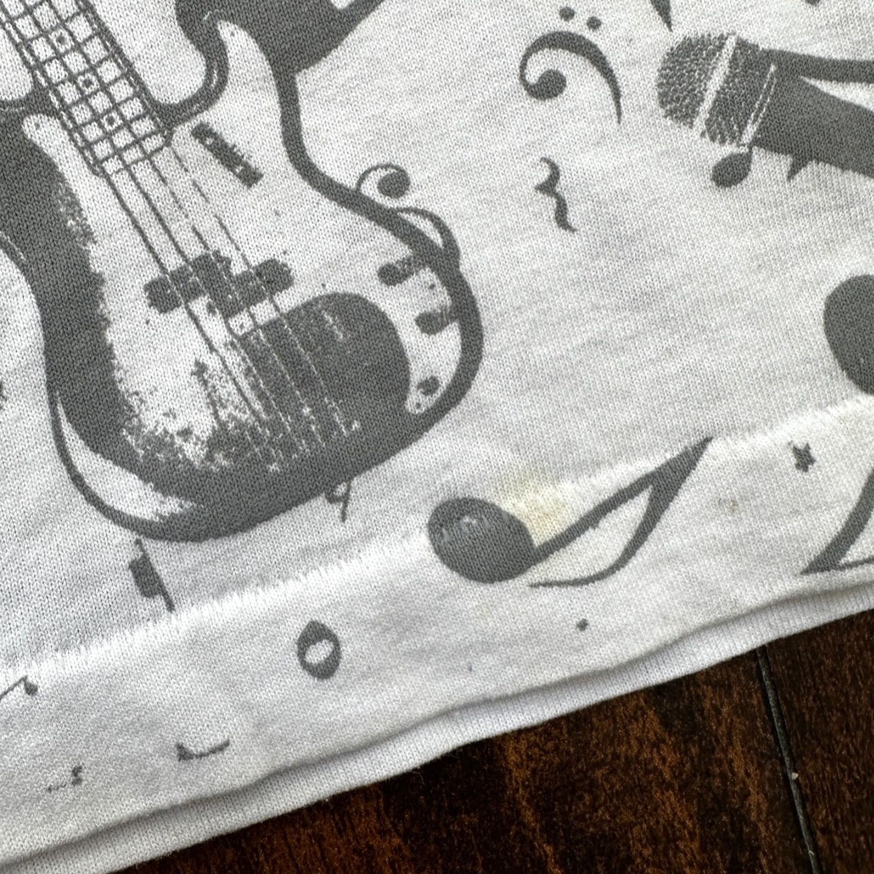 Vintage VINTAGE Country Music Missouri Branson T Shirt 90s AOP Gibson Guitar Martin Screen Stars White Men's M Crew Neck Short Sleeve Graphic Print Size US M / EU 48-50 / 2 - 4 Thumbnail