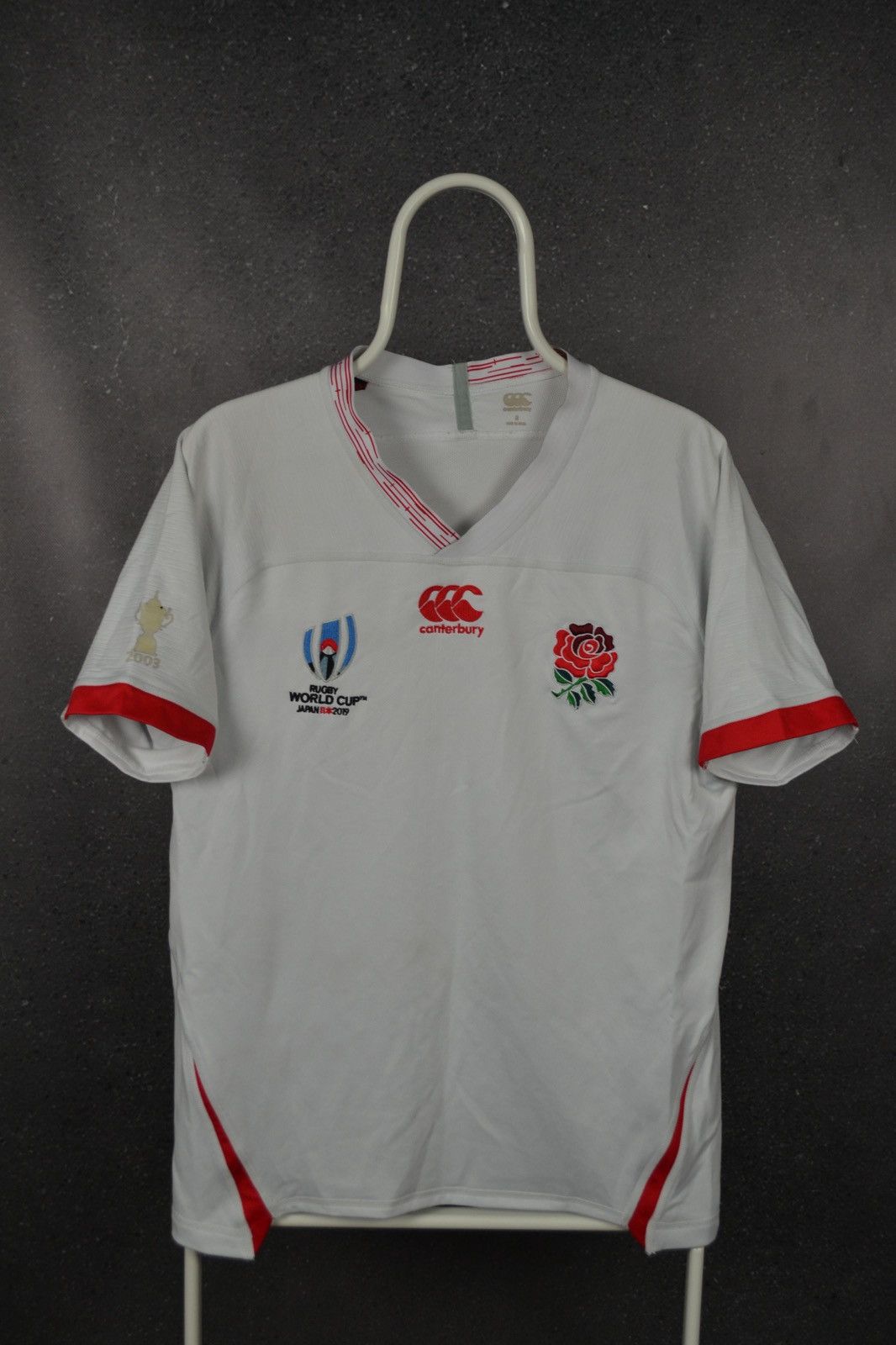 Canterbury of New Zealand England 2019 World Cup Rugby Union Shirt Canterbury Jersey Size US S / EU 44-46 / 1 - 1 Thumbnail