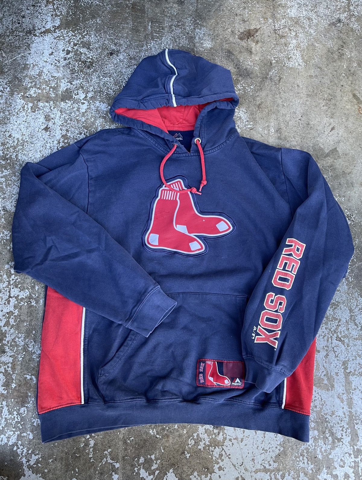 MLB Vintage Majestic Boston Red Sox Hoodie Size US L / EU 52-54 / 3 - 1 Thumbnail